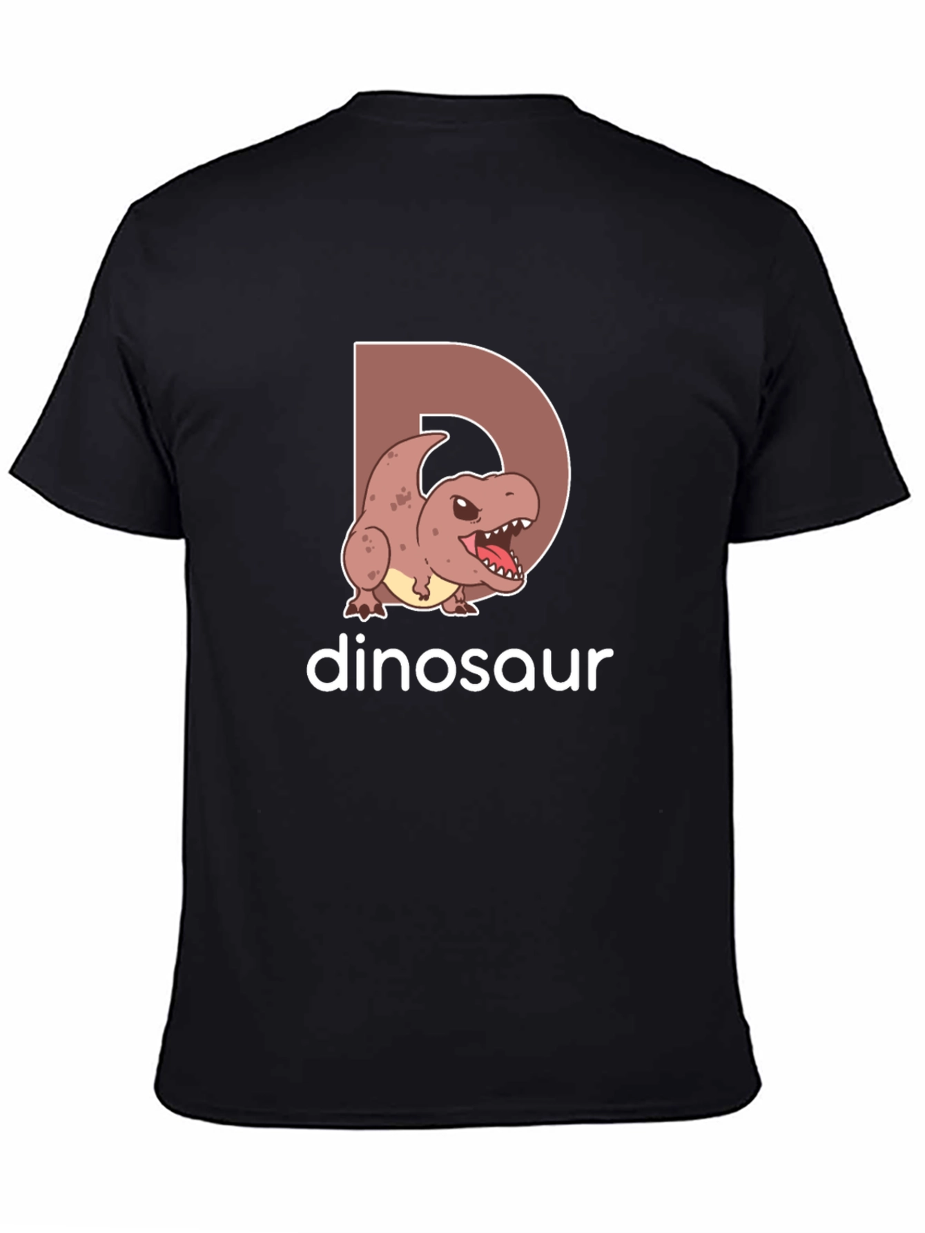 Black Dinosaur Initial D T-Shirt view 4