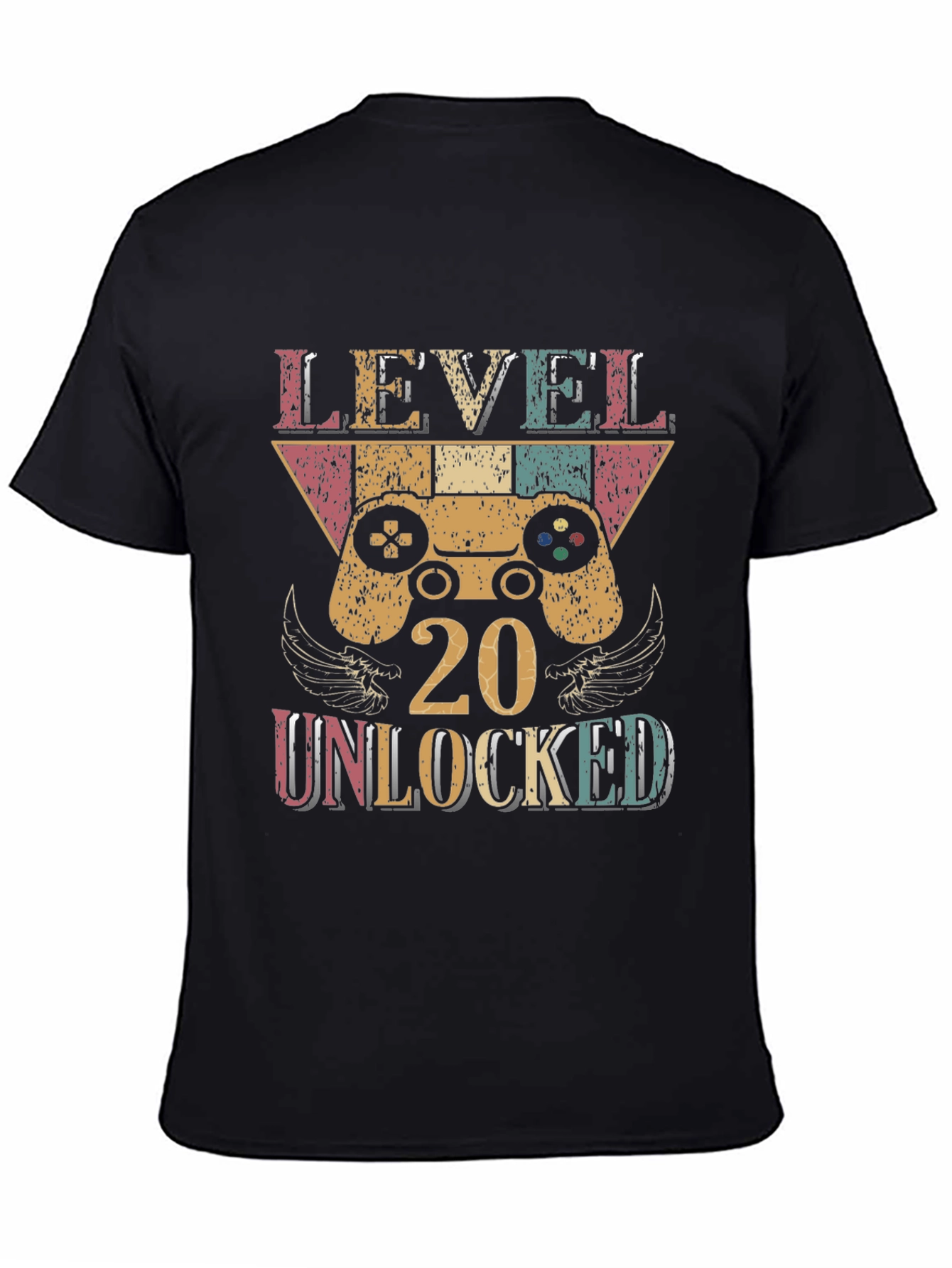 Level 20 Unlocked Gamer T-Shirt - Birthday Gift - 4