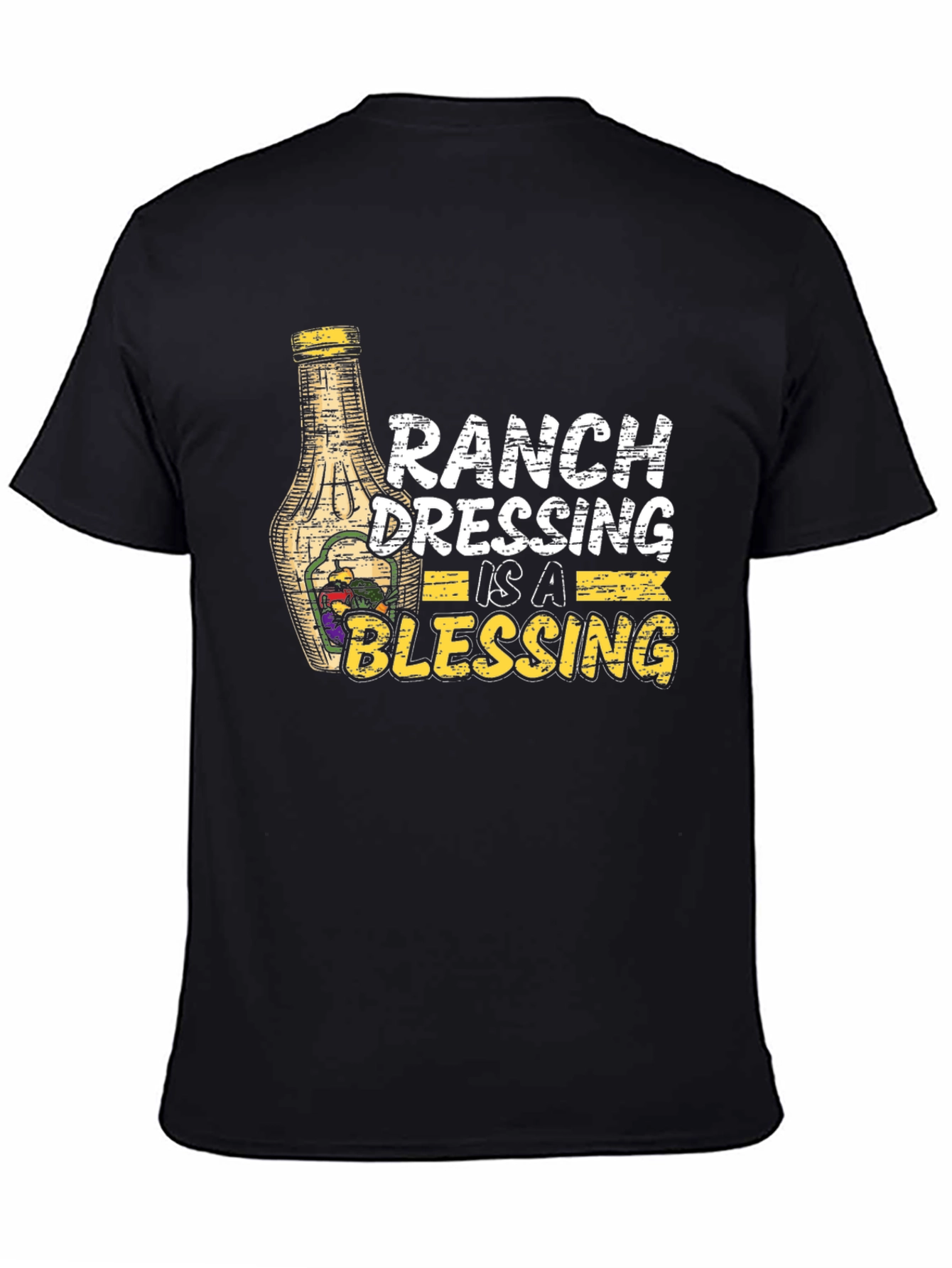 Black Ranch Dressing is a Blessing Graphic Tee view 4