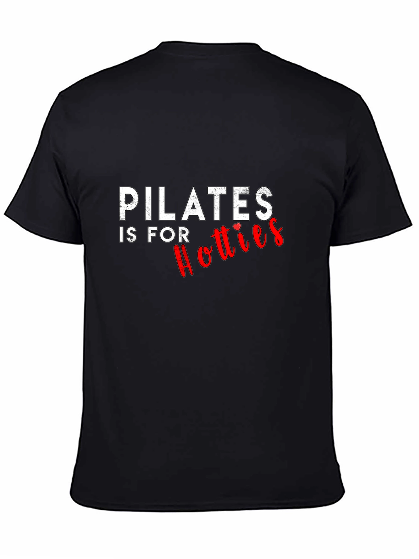 Black Pilates is for Hotties Graphic T-Shirt view 4