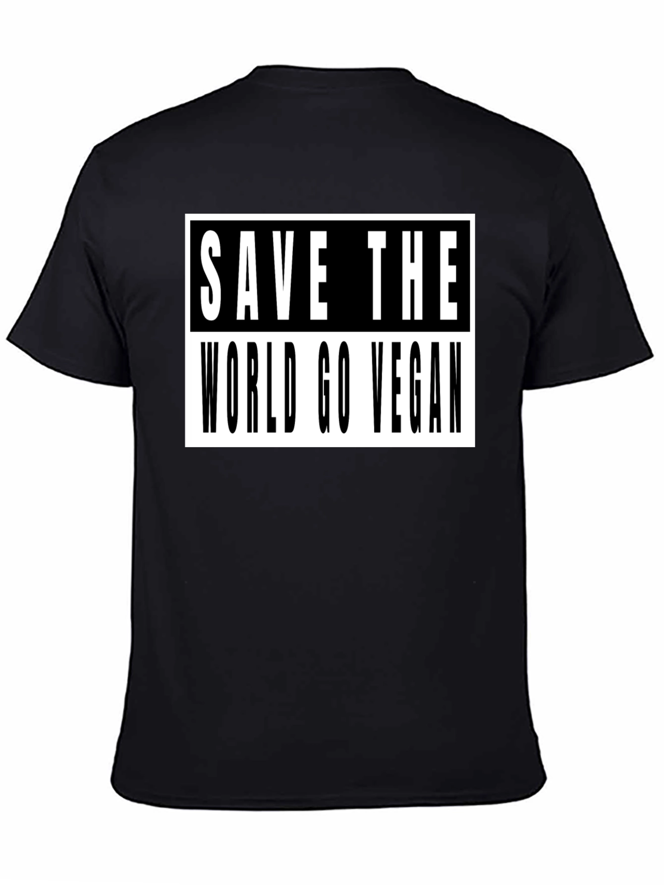 Save The World Go Vegan T-Shirt - 4