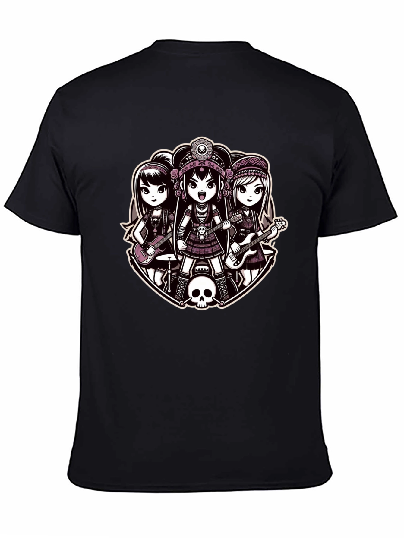 Black Rock Band T-Shirt view 4