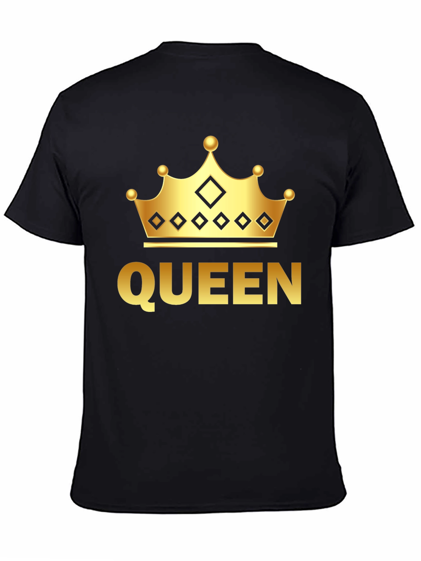 Black Queen Crown Graphic Tee view 4