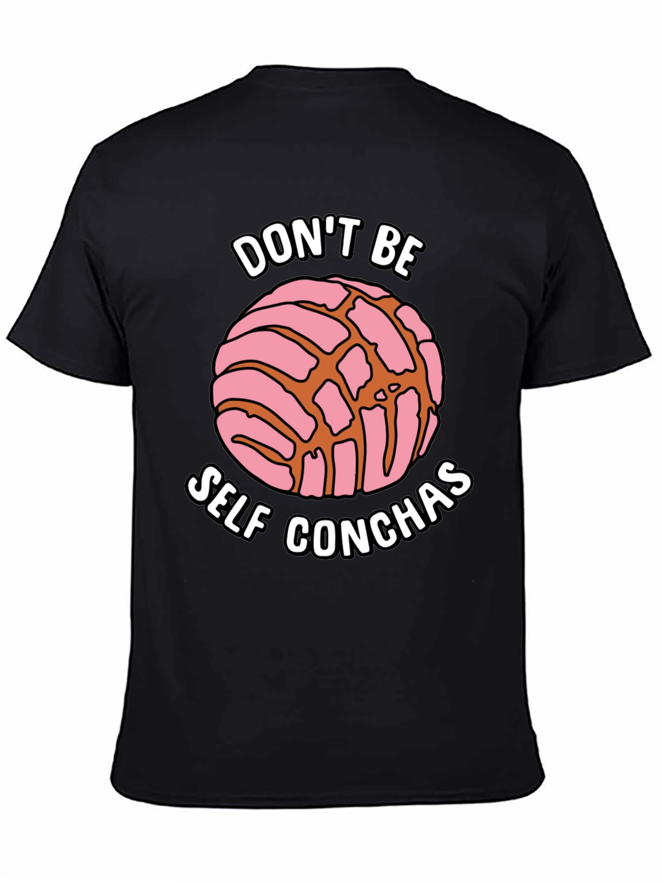 Black Don't Be Self Conchas T-Shirt view 4
