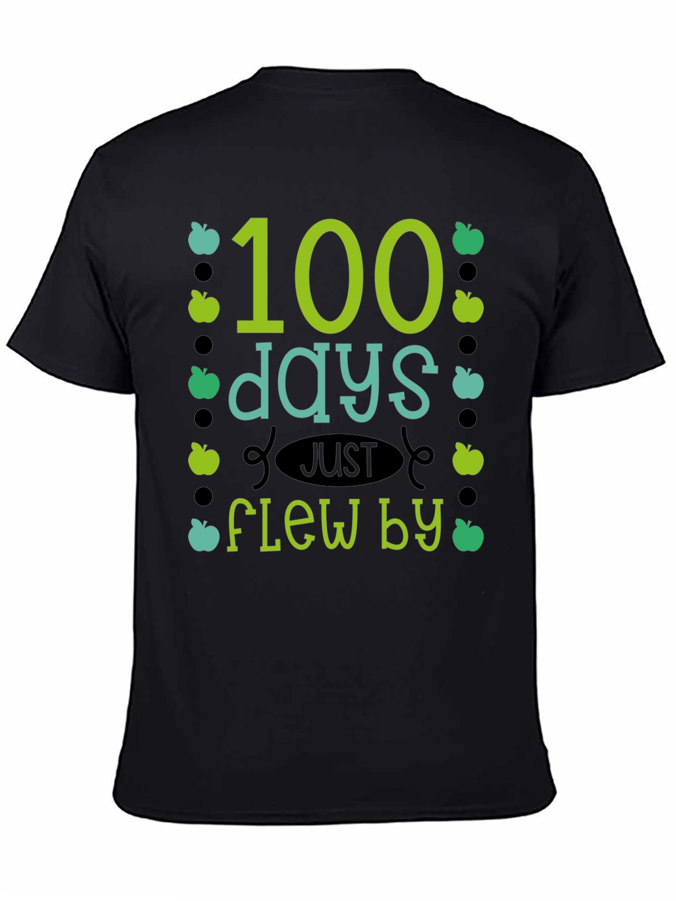100 Days Flew By Teacher T-Shirt - 4