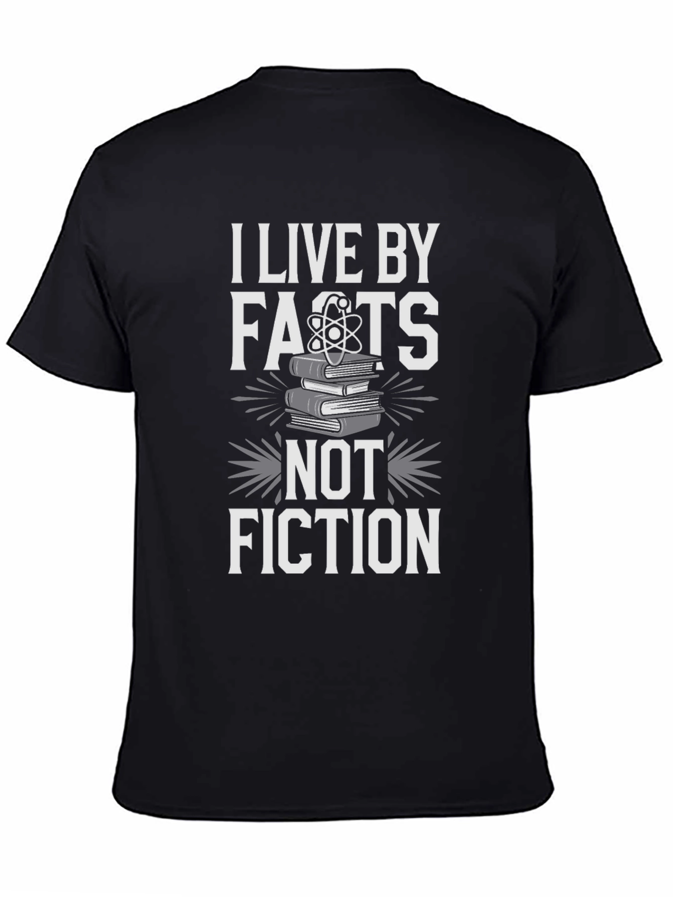 Facts Over Fiction T-Shirt - Science & Knowledge Tee - 4