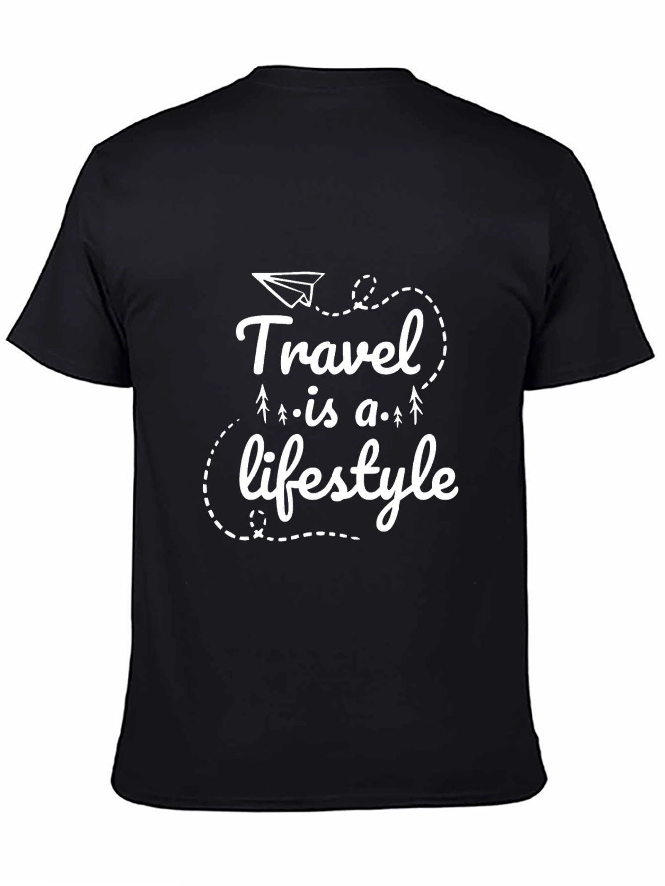 Black Travel is a Lifestyle Graphic T-Shirt view 4