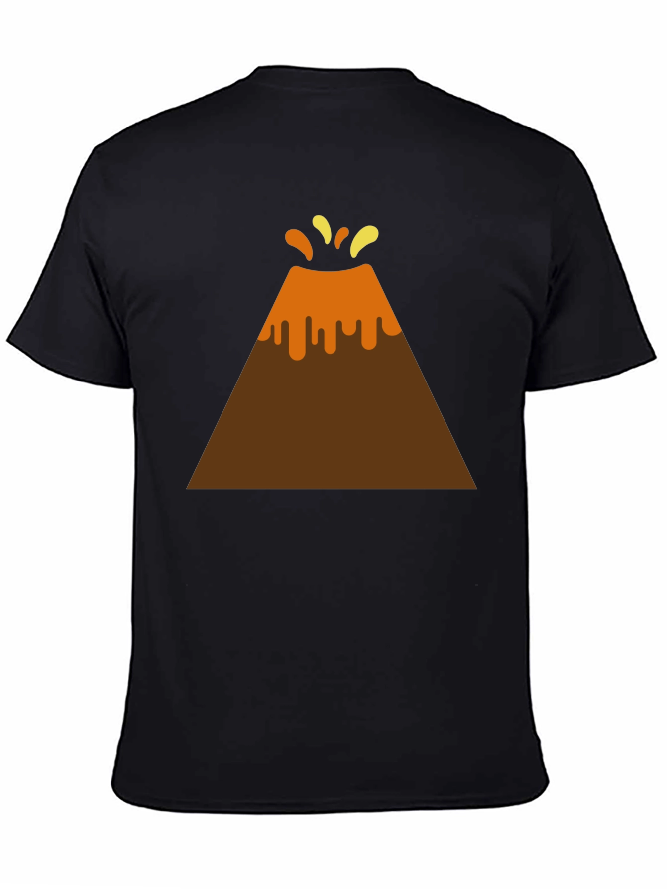 Black Volcano T-Shirt - Erupting Fun! view 4