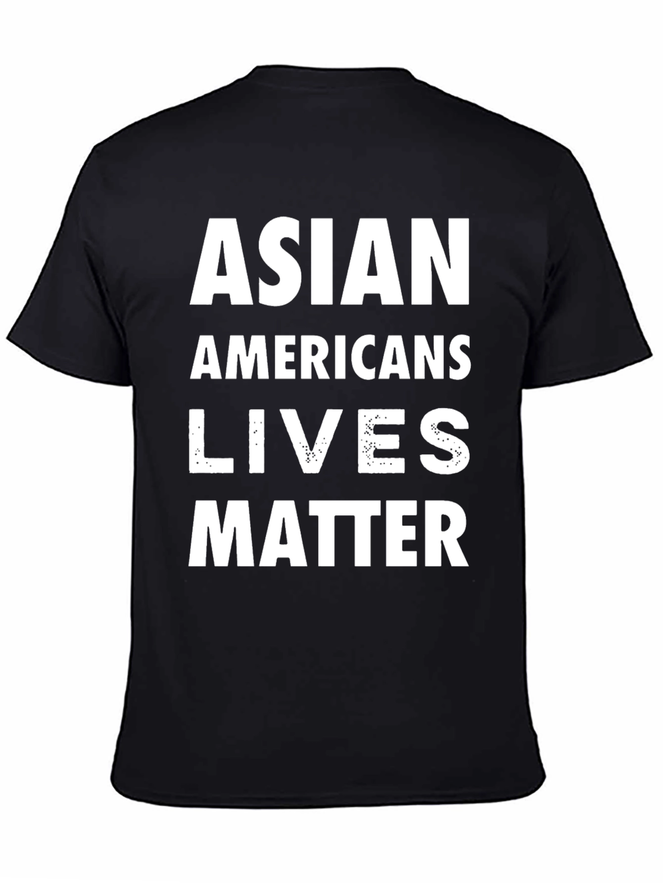 Black Asian Americans Lives Matter Graphic Tee - Unisex view 4