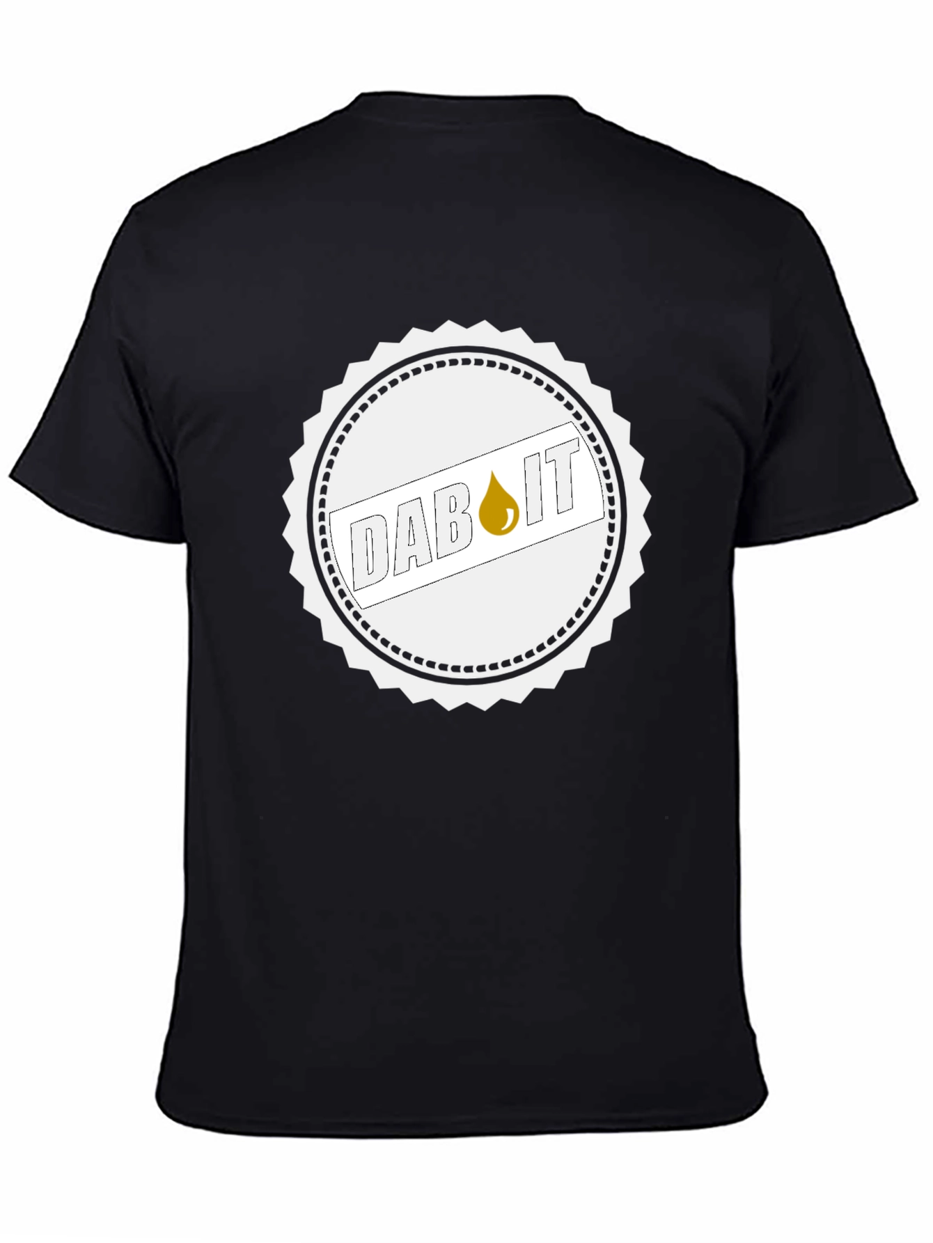 Black Dab It Graphic T-Shirt - Premium Comfort view 4