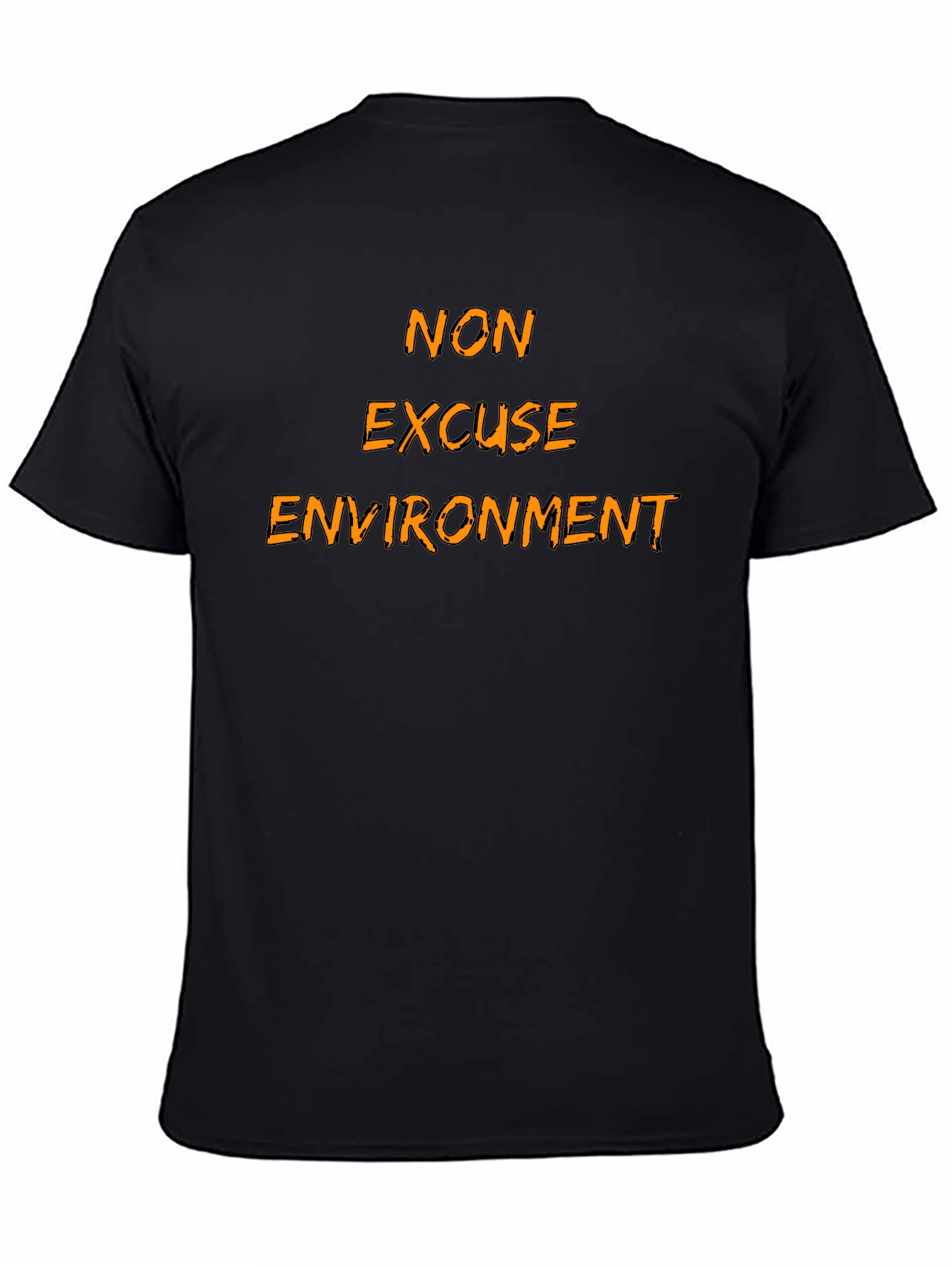 Black Non Excuse Environment T-Shirt view 4