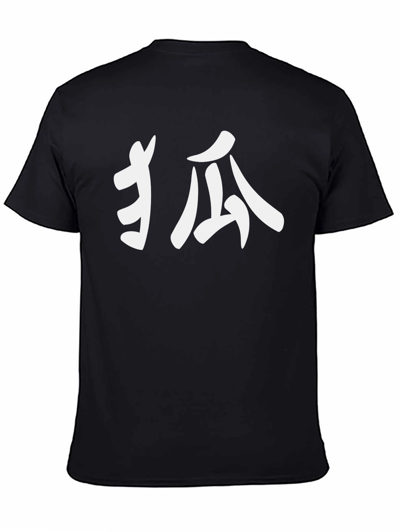 Black Fox Kanji T-Shirt - Black view 4
