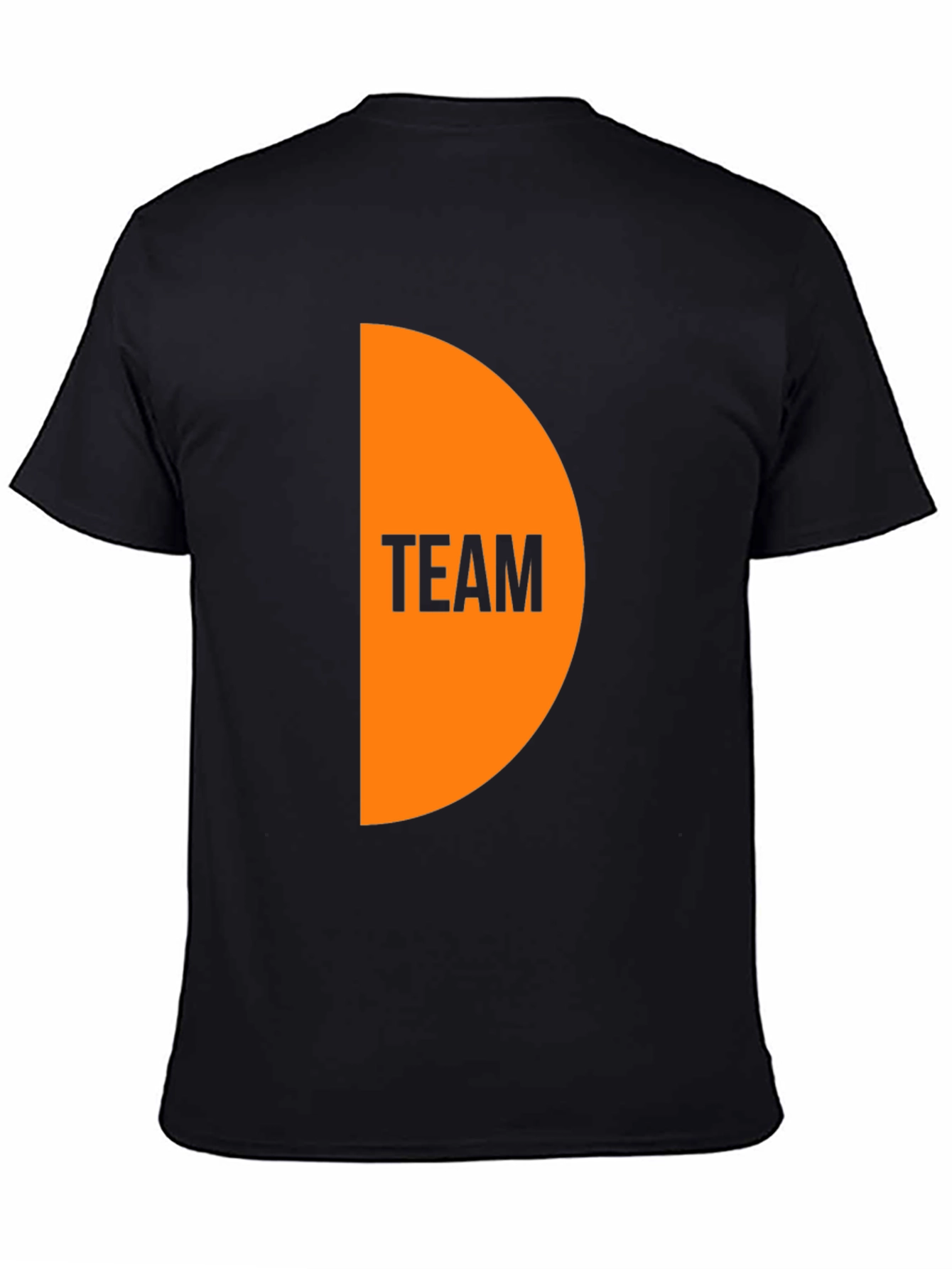 Black Team Graphic Black T-Shirt view 4