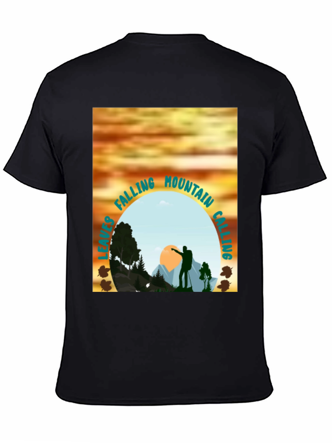 Black Mountain Calling Graphic Tee - Adventure Shirt view 4