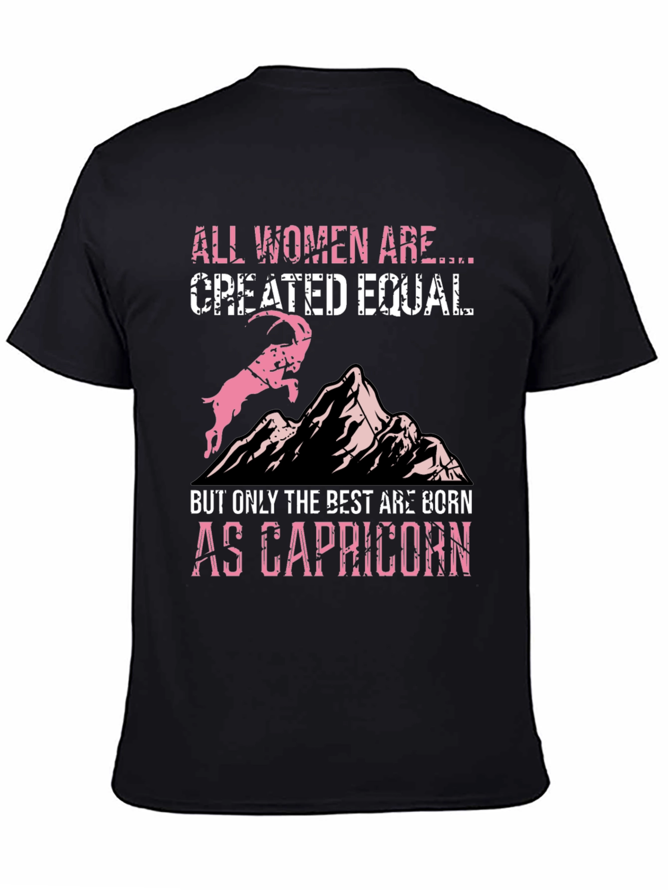 Capricorn Women's Graphic Tee - Zodiac Birthday Shirt - 4