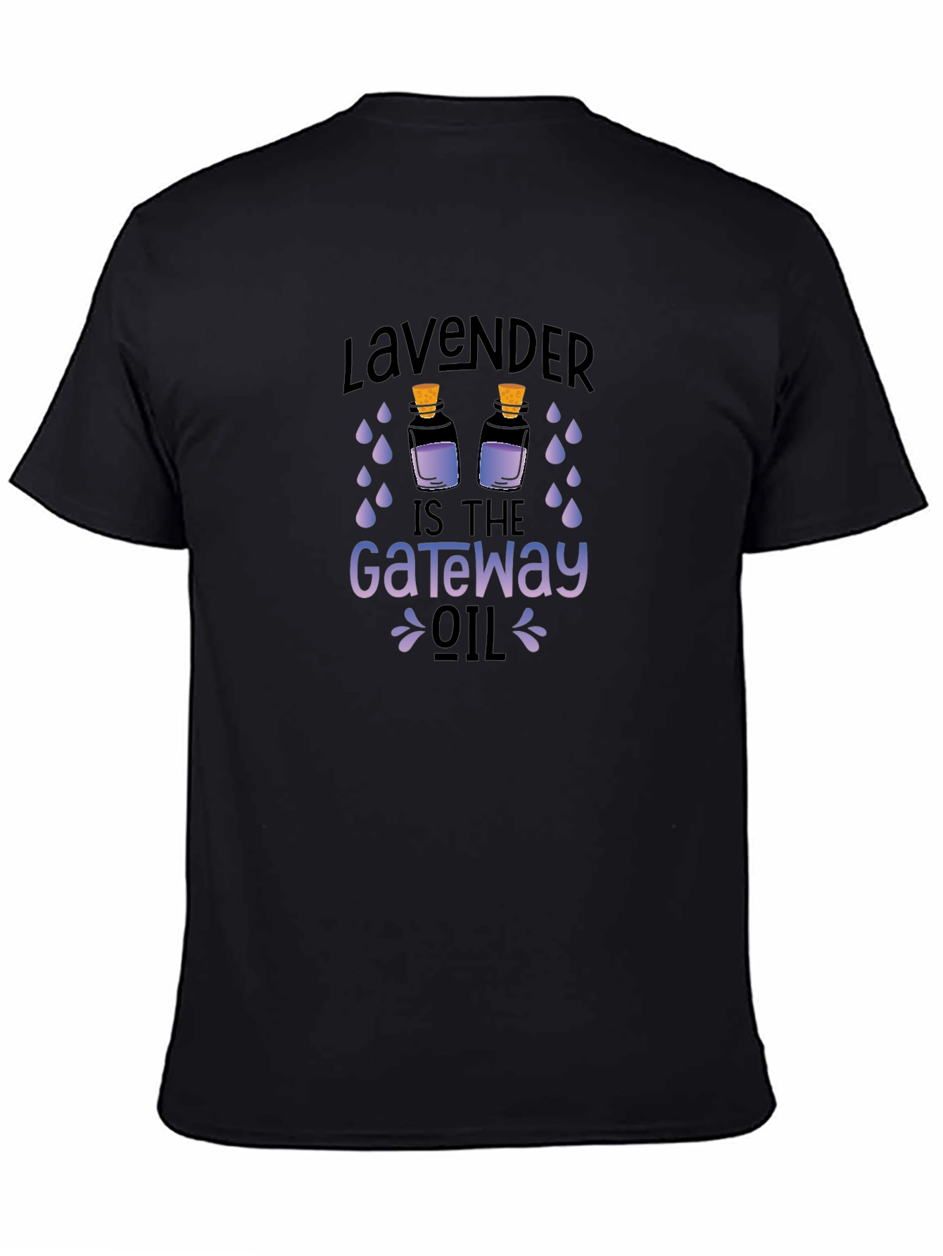 Lavender Gateway Oil Graphic Tee - 4