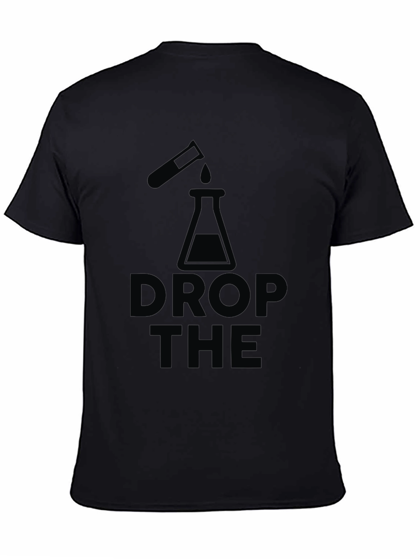 Black Drop the Base Science T-Shirt view 4