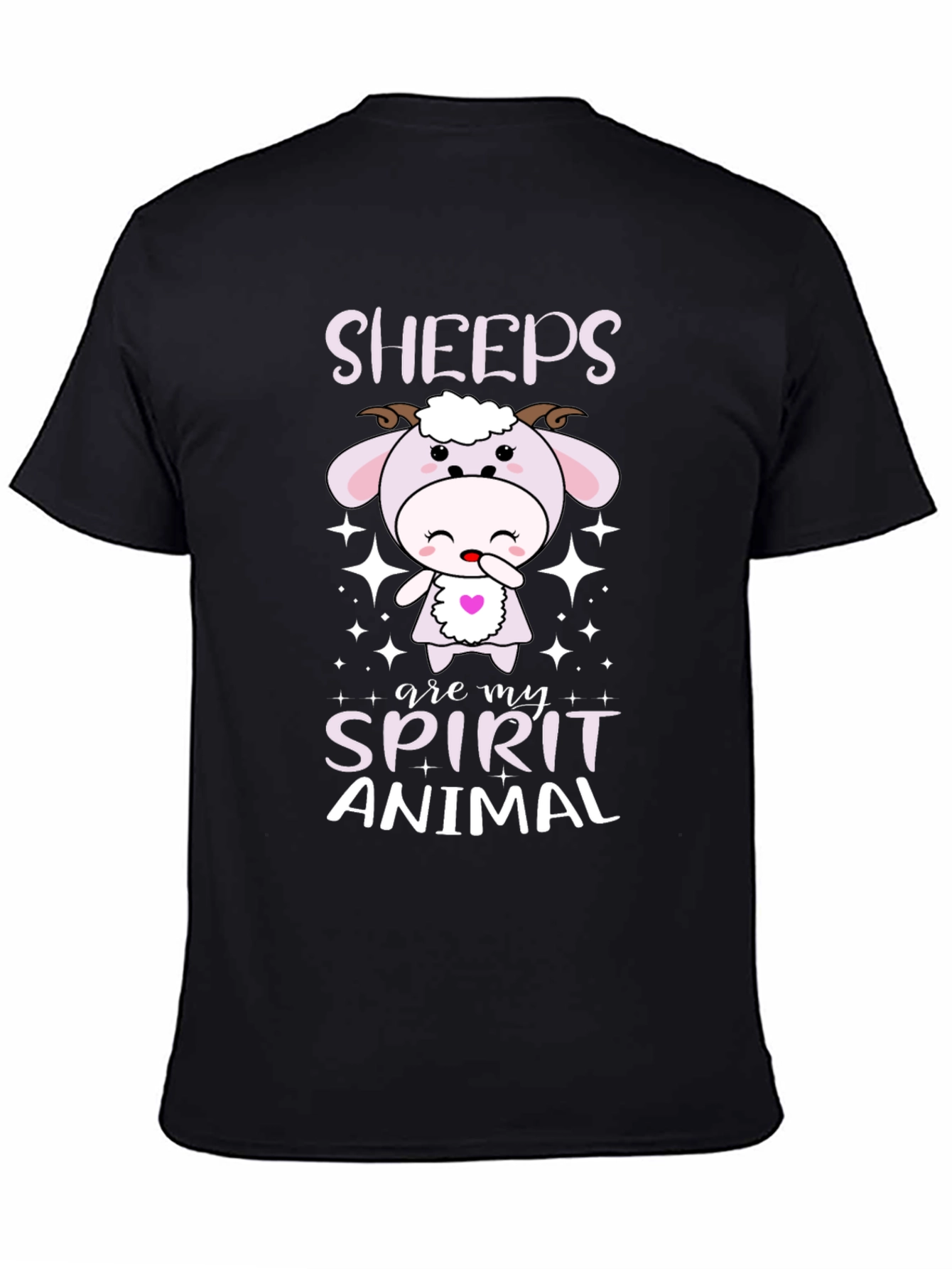 Black Sheep Spirit Animal T-Shirt view 4