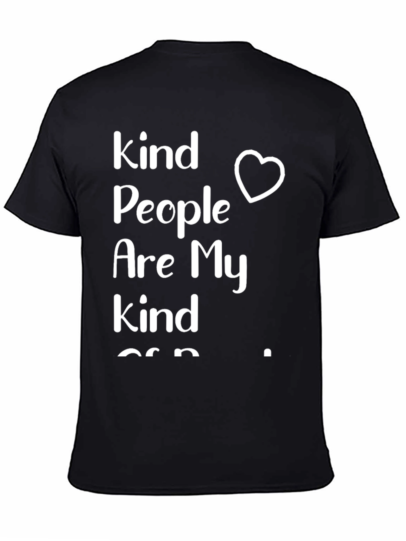 Black Kind People Are My Kind Of People T-Shirt view 4