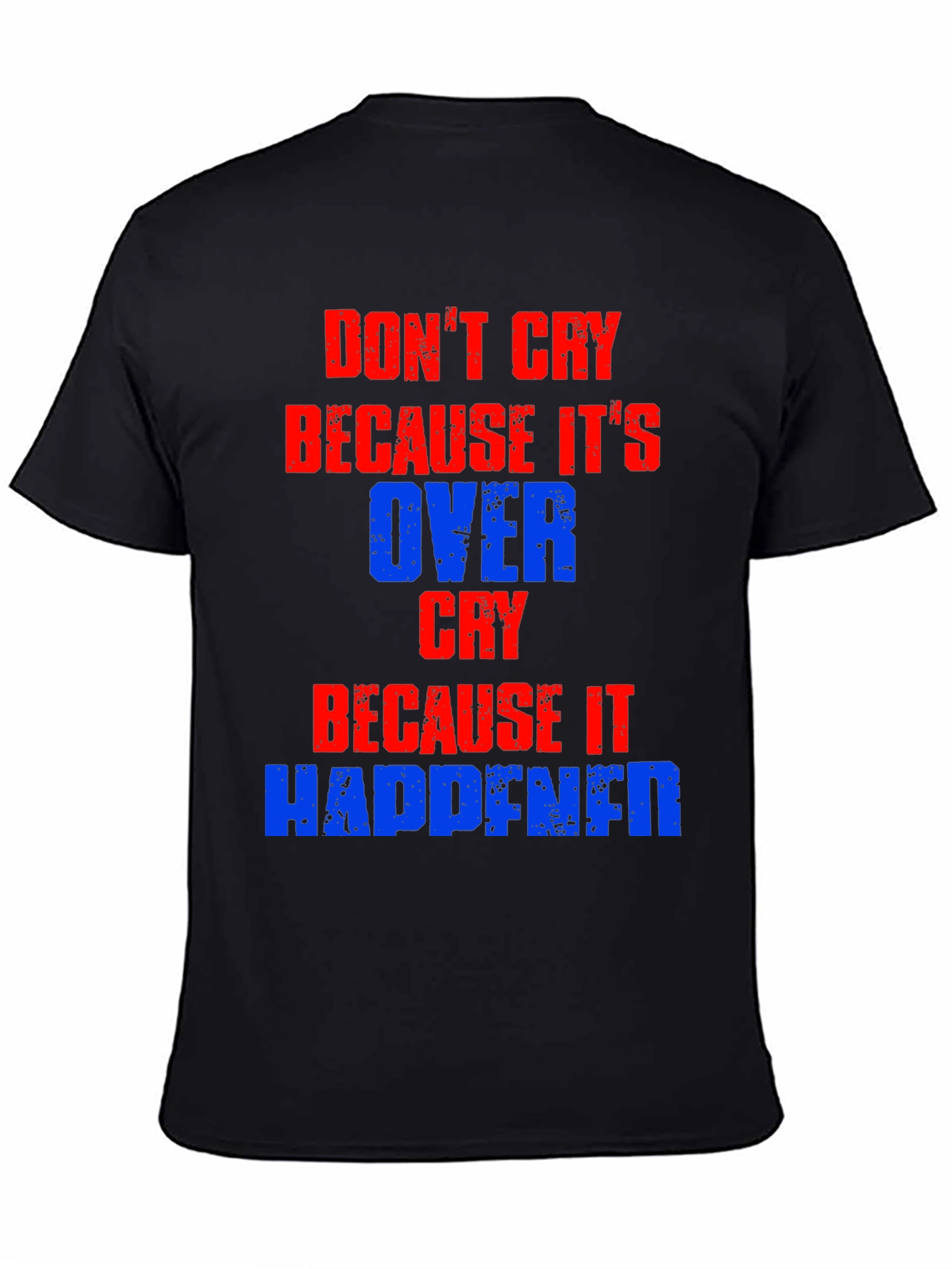 Black Don't Cry T-Shirt view 4