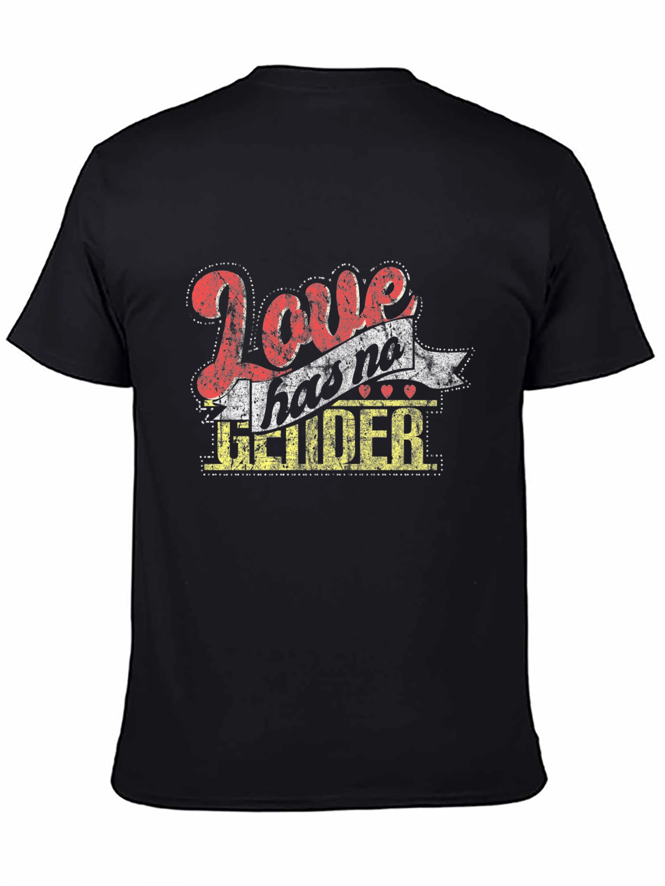 Black Love Has No Gender Graphic T-Shirt view 4