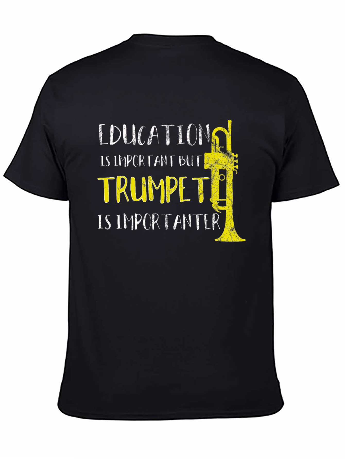 Black Trumpet is Importanter T-Shirt view 4