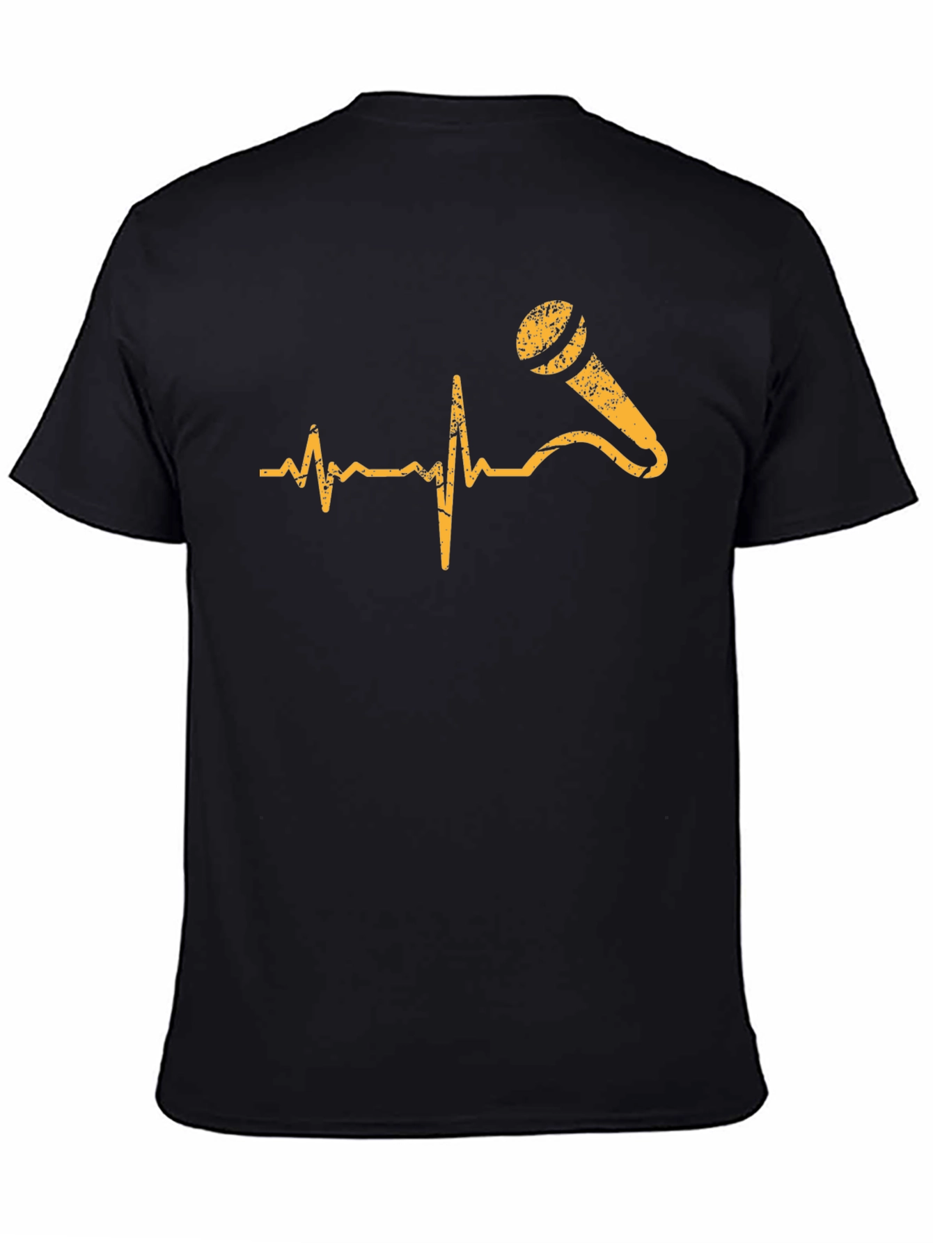 Black Music Heartbeat T-Shirt: Rock Your Style! view 4