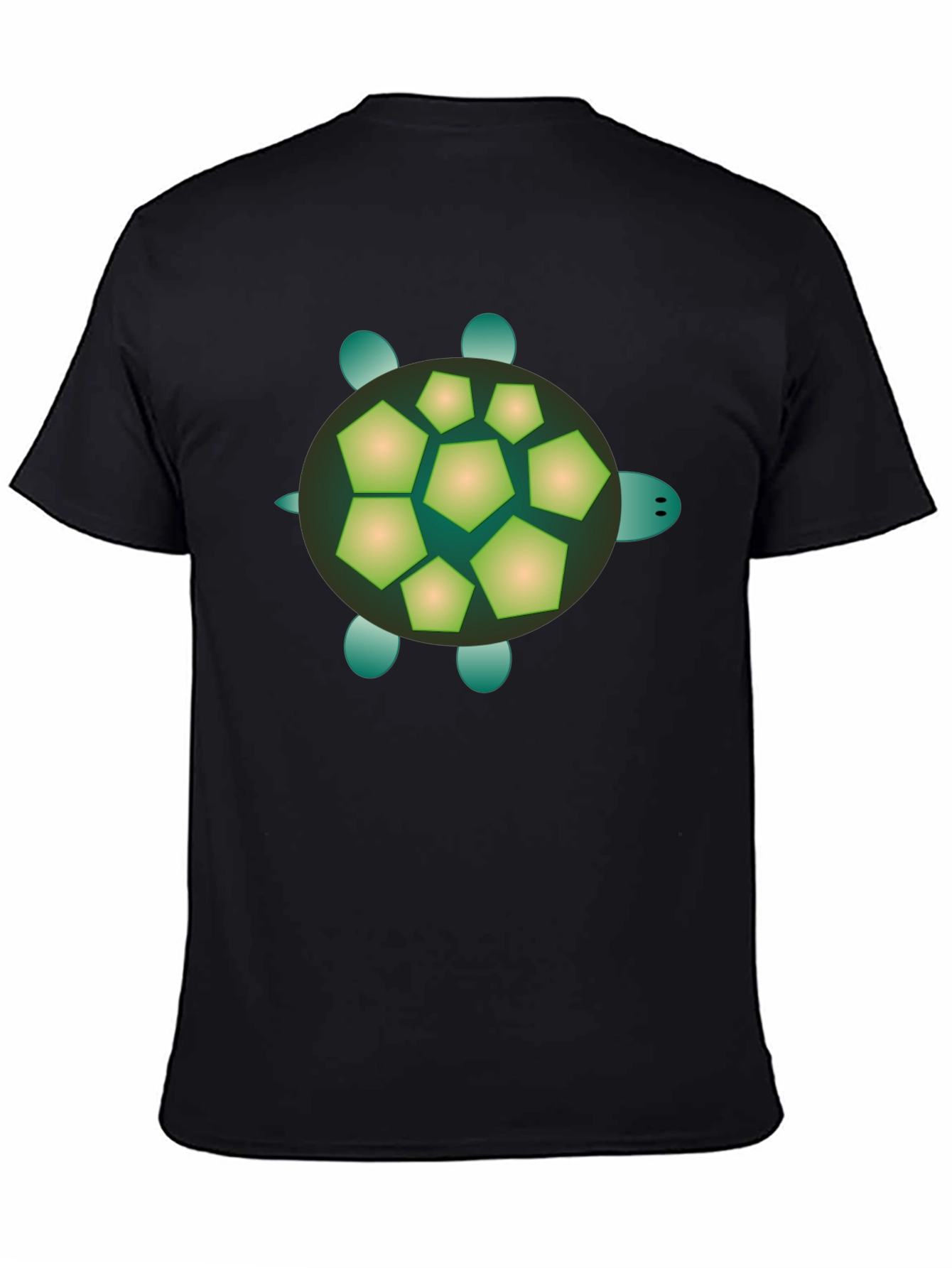 Black Turtle Graphic Tee - Cool Casual Style view 4