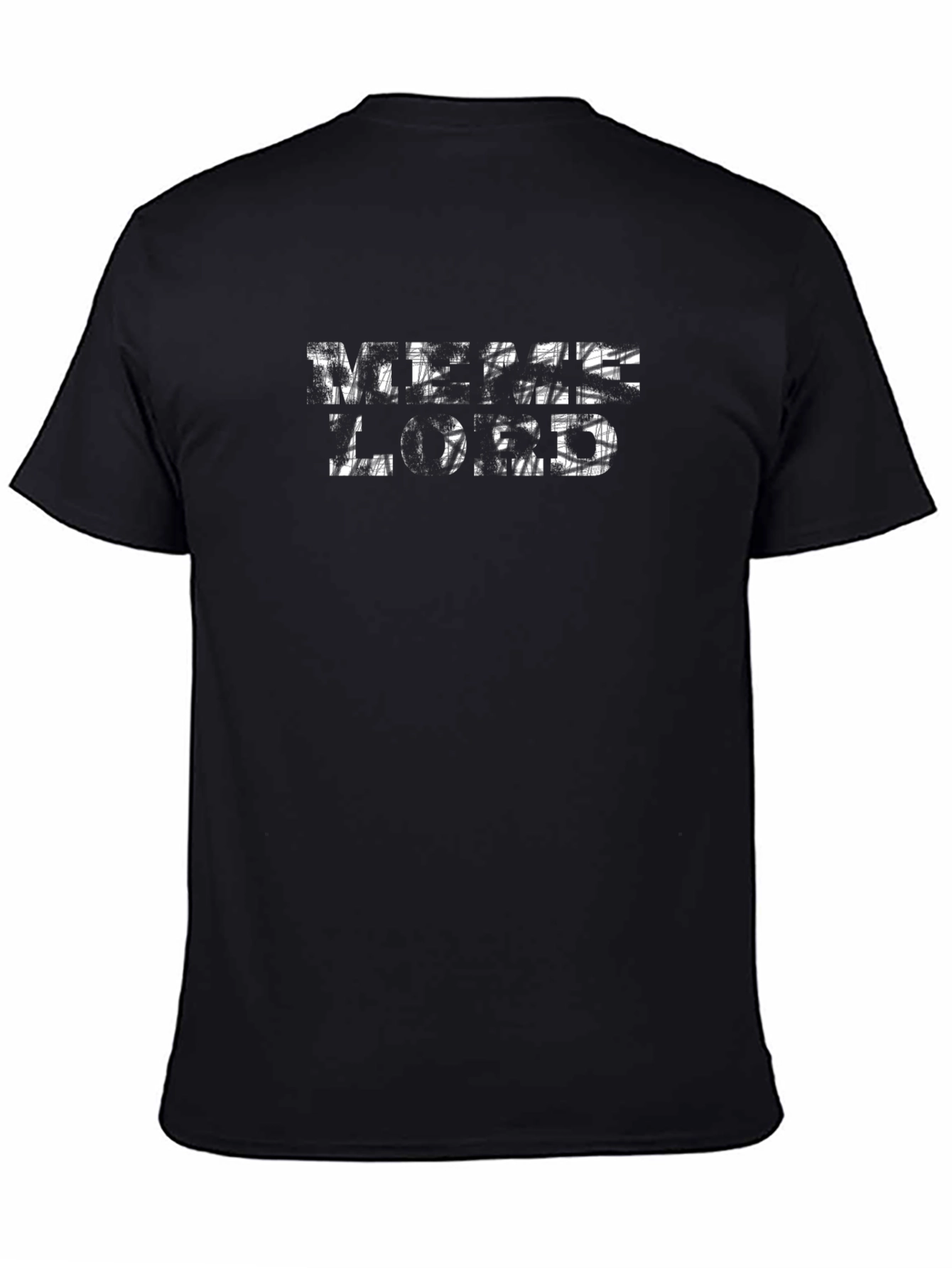 Black Men's Black Graphic Tee - Make Some Noise view 4