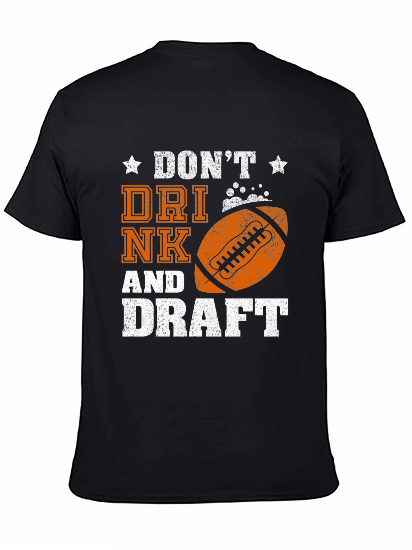 Black Don't Drink & Draft Graphic Tee view 4