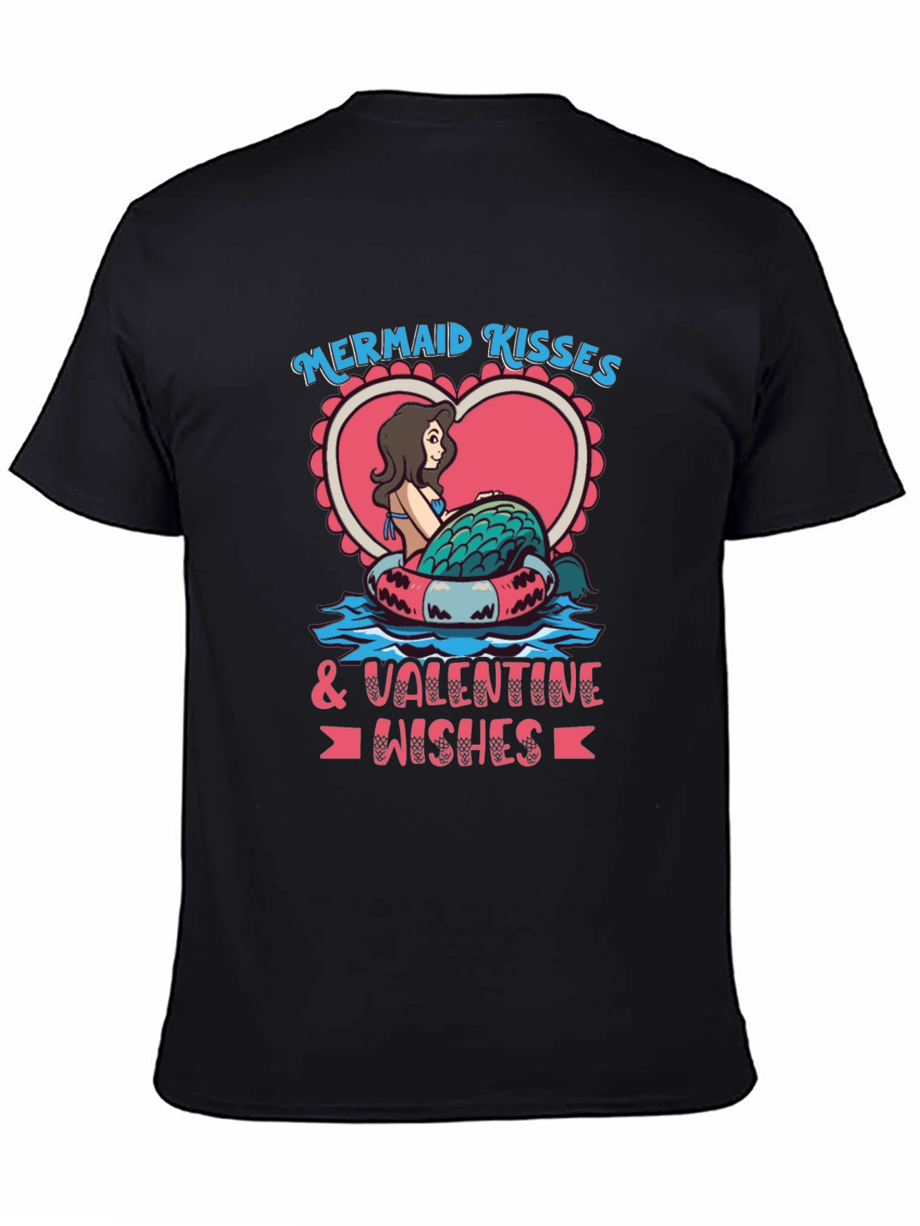 Mermaid Kisses Valentine T-Shirt - 4