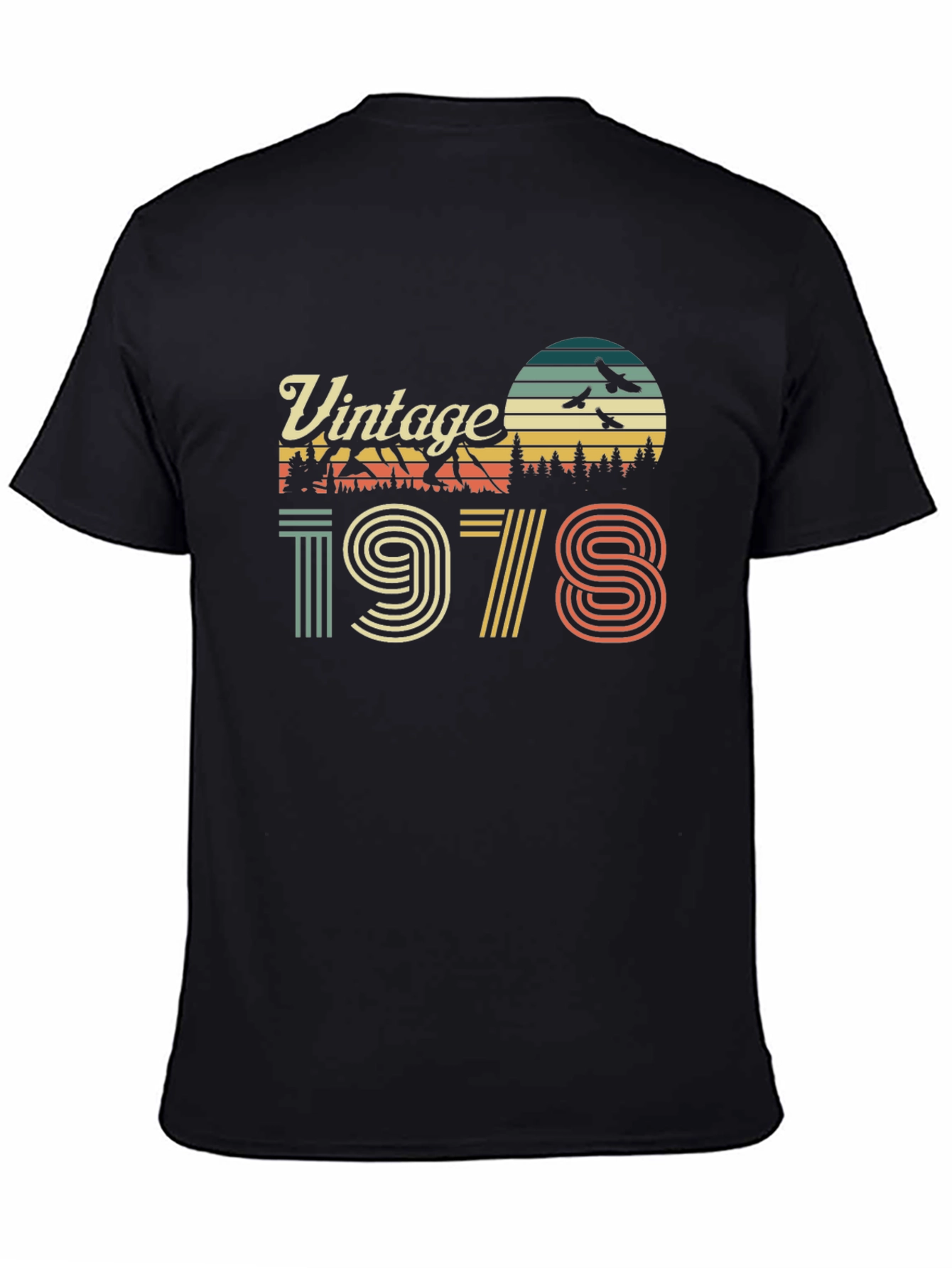 Black Vintage 1978 Graphic Tee view 4