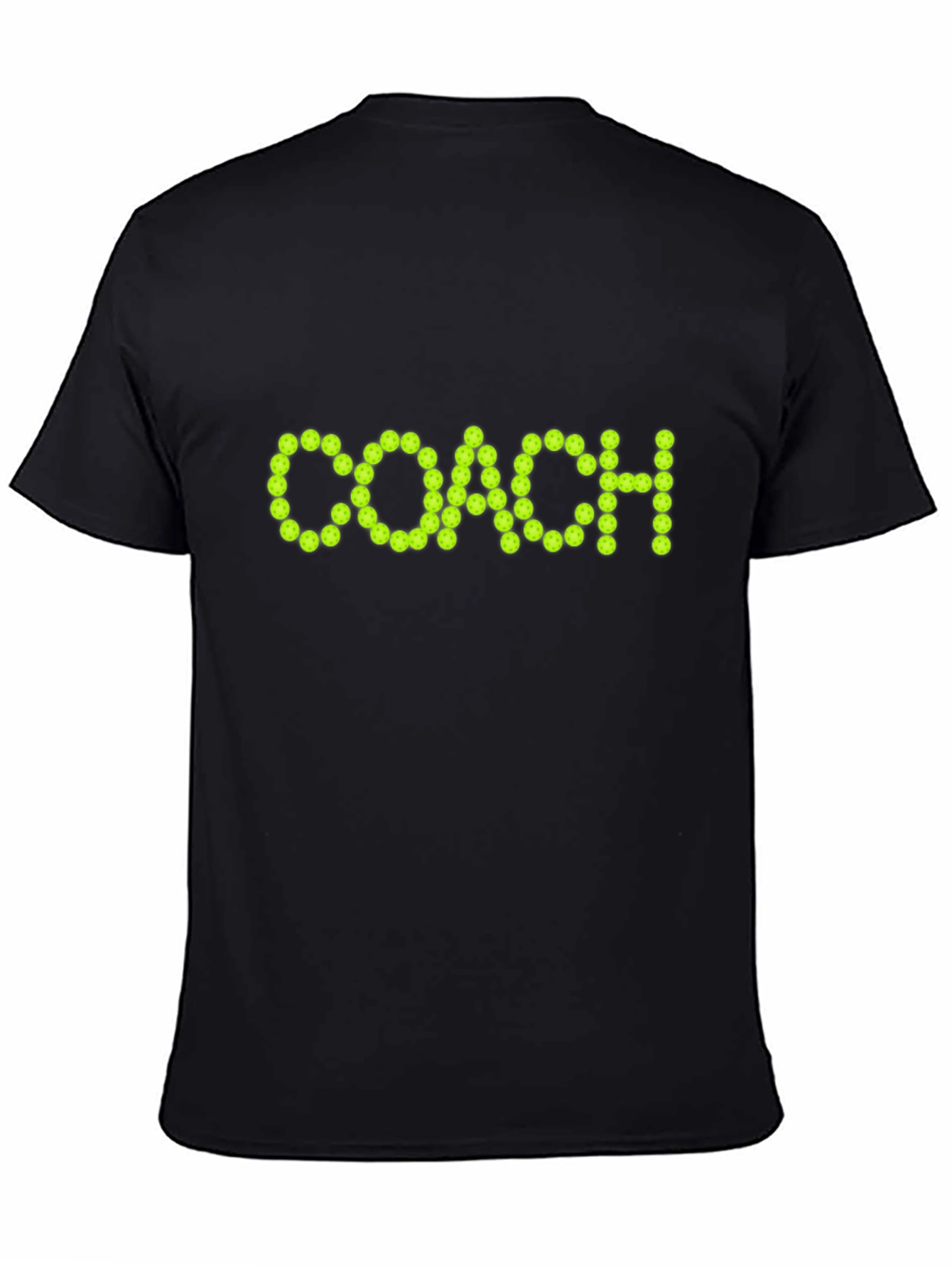Pickleball Coach T-Shirt - Black - 4