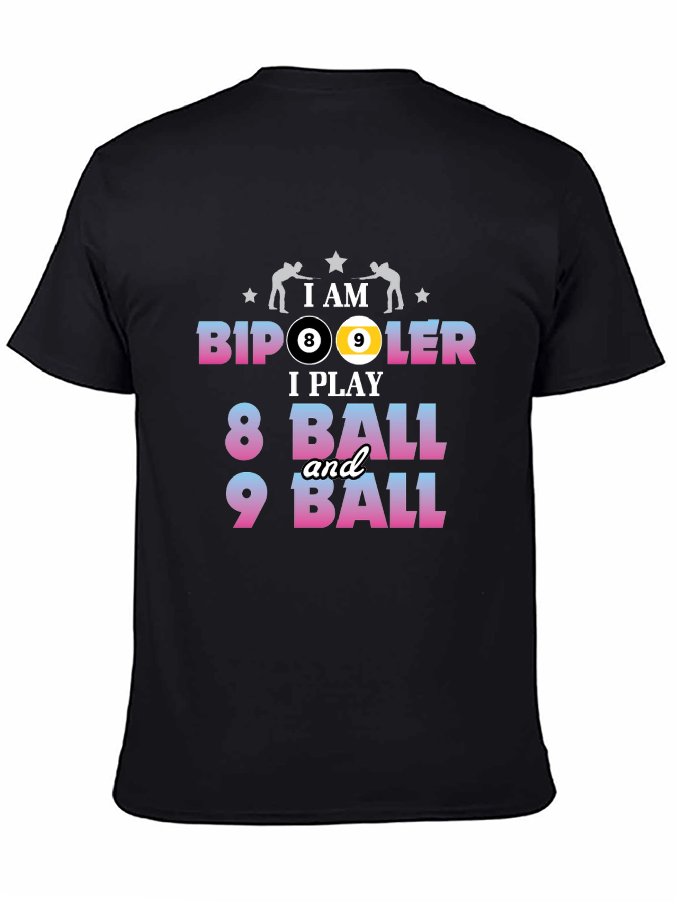 Bipooler Billiards T-Shirt - 8 Ball & 9 Ball - 4