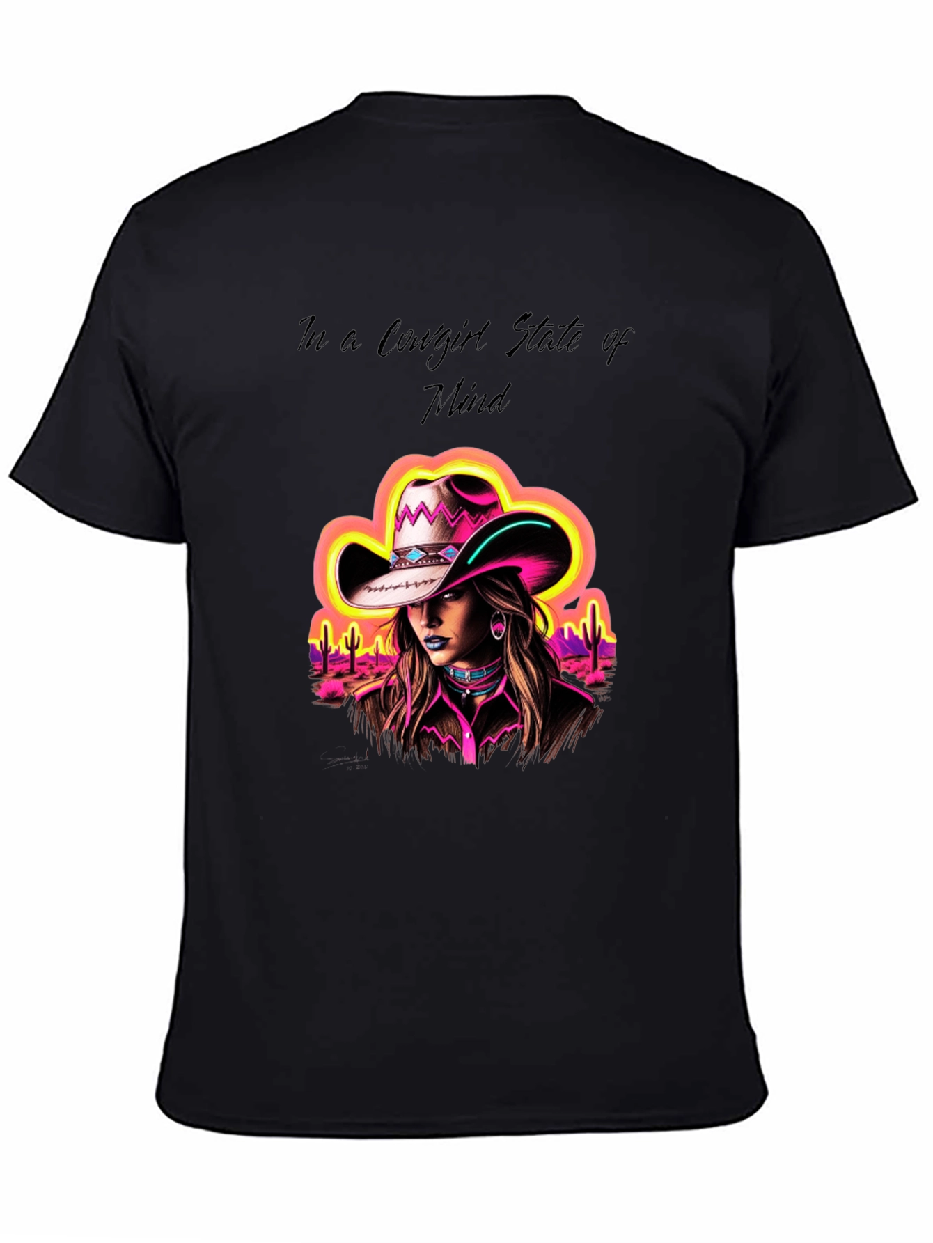 Cowgirl State of Mind Graphic Tee - 4