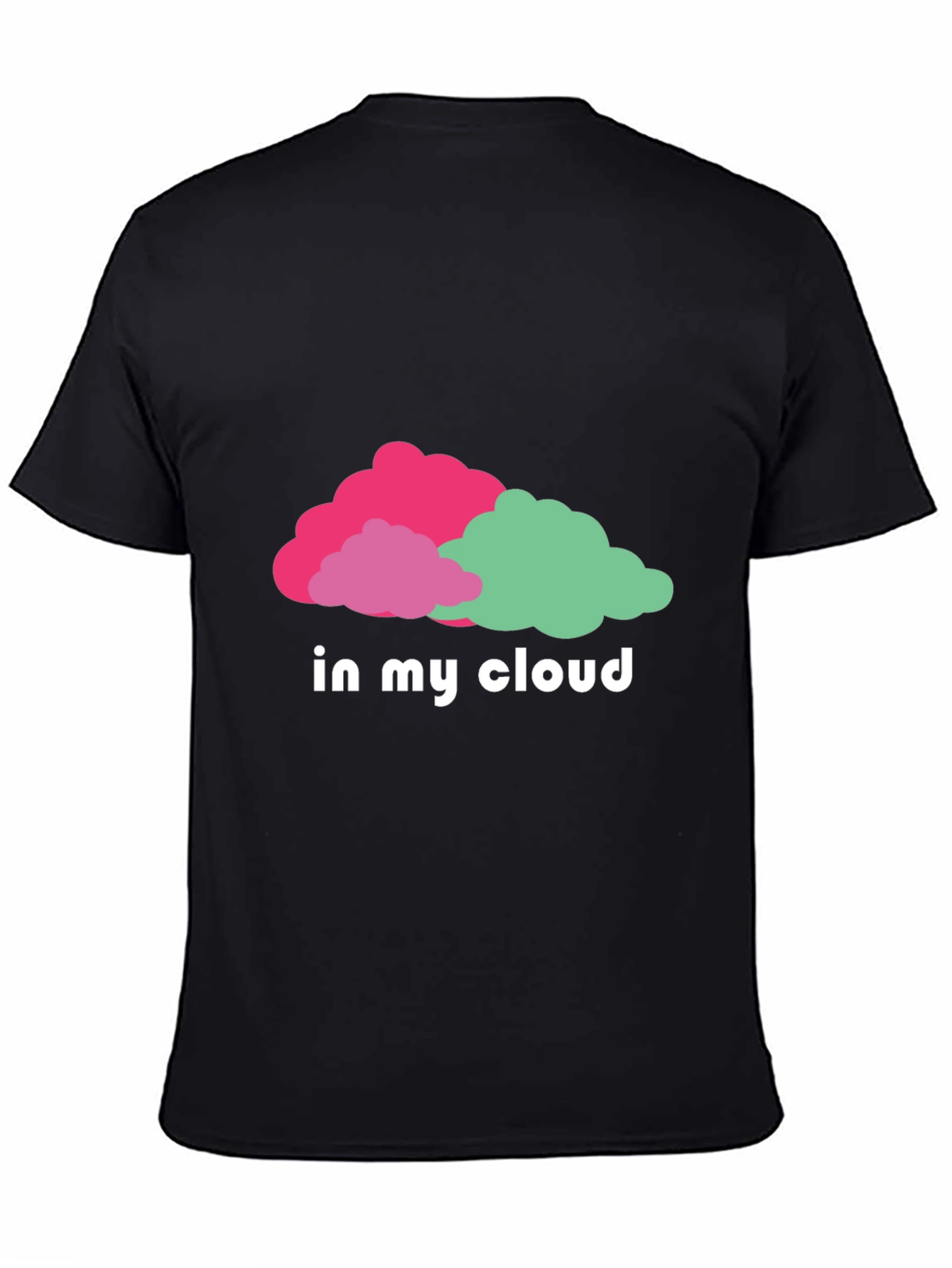 Black In My Cloud Graphic Tee - Fun & Stylish T-Shirt view 4
