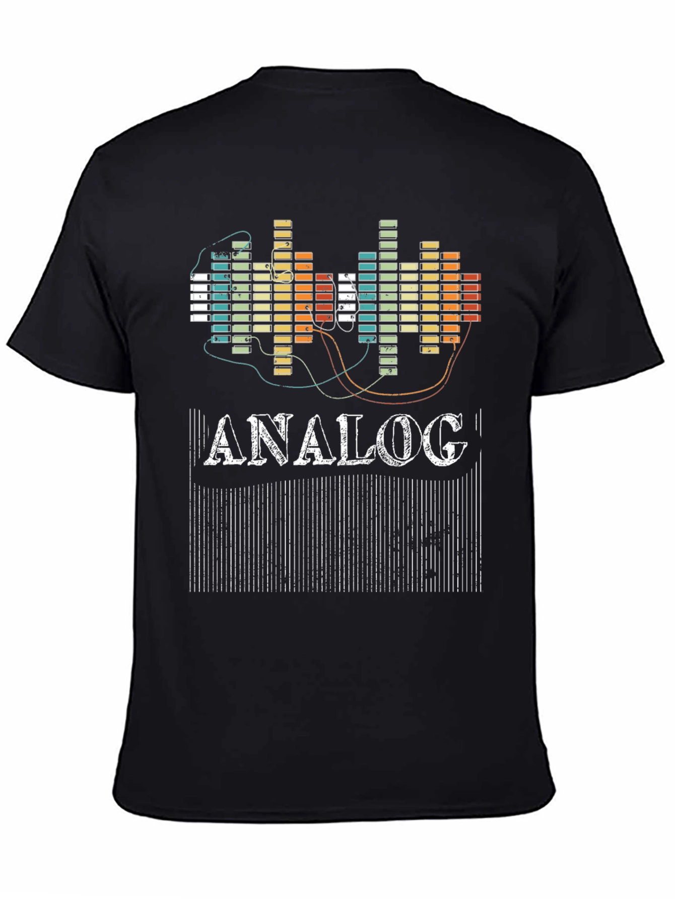 Analog Music Producer T-Shirt - Vintage Synth Lover Tee - 4