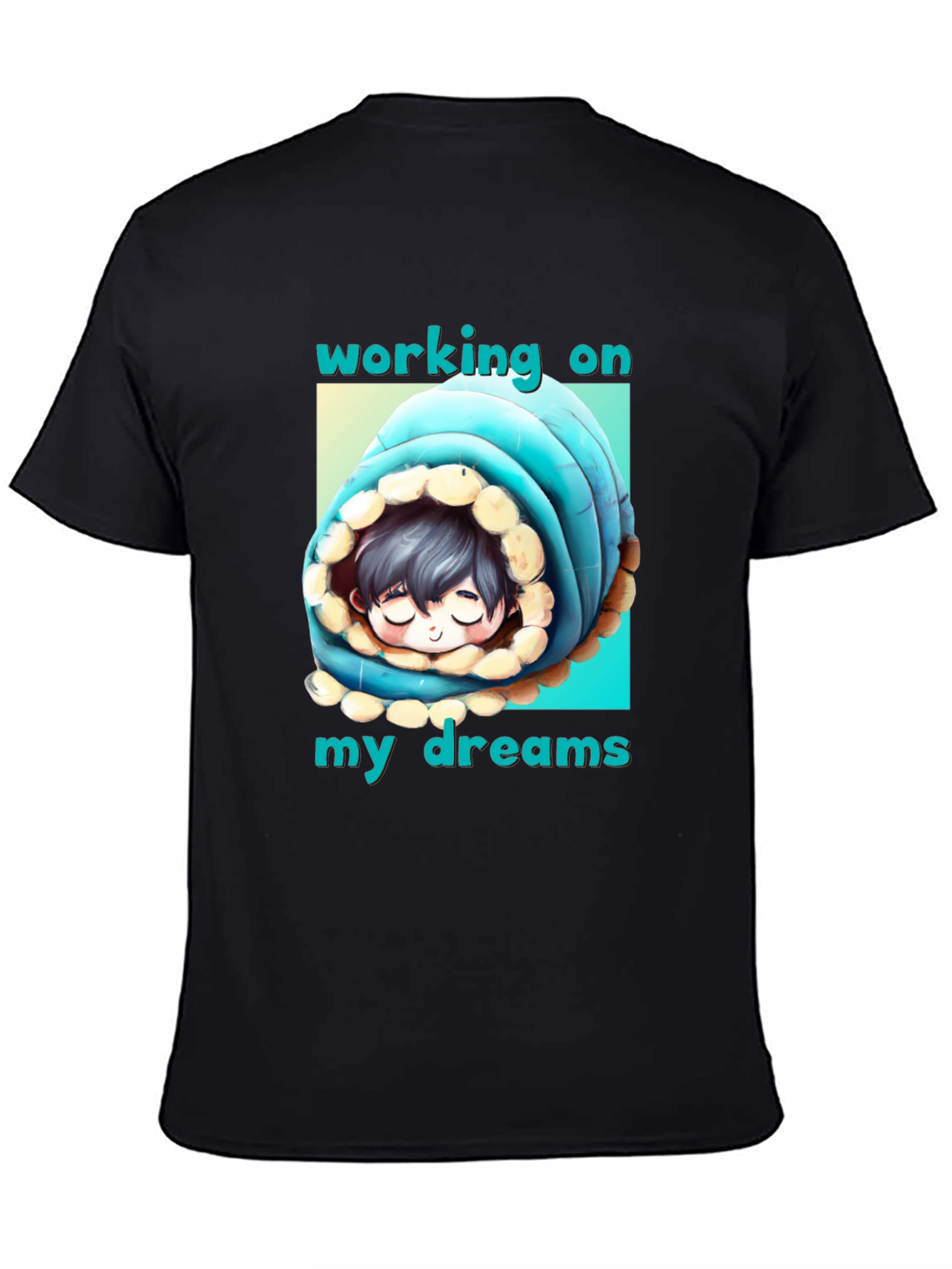 Black Working On My Dreams T-Shirt view 4