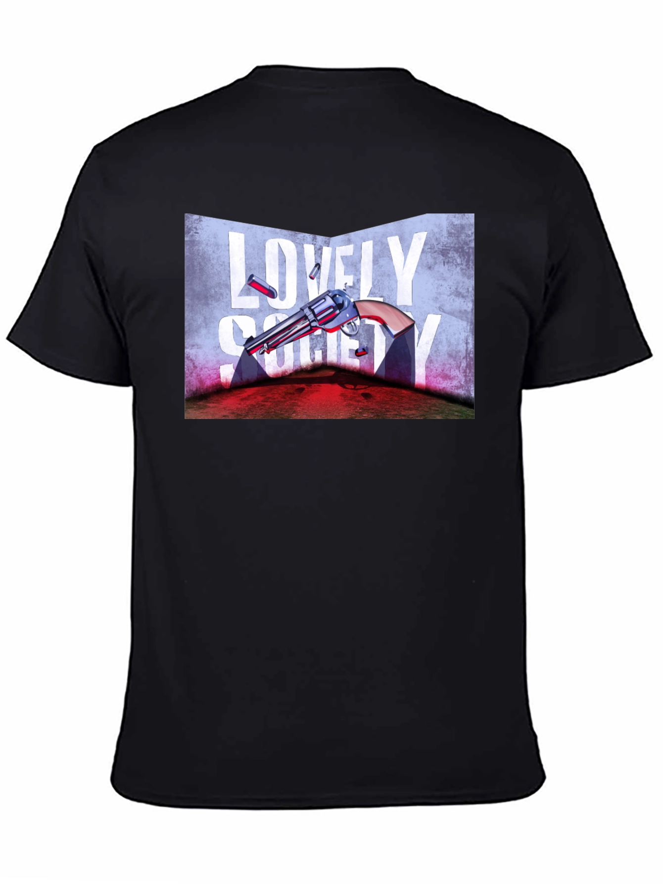 Lovely Society Graphic Tee - Edgy Design - 4
