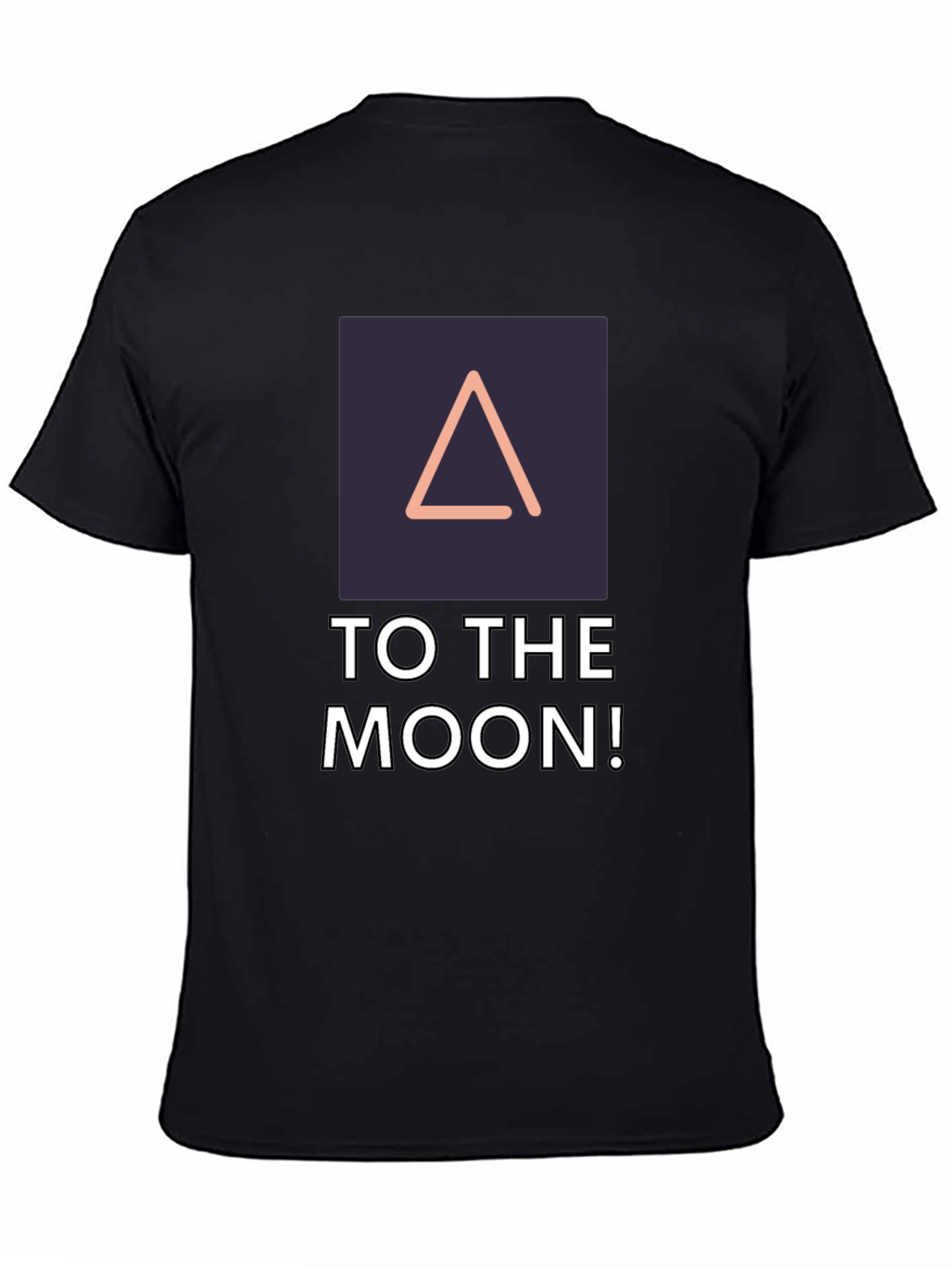 Black Delta Crypto To The Moon Black Tee view 4