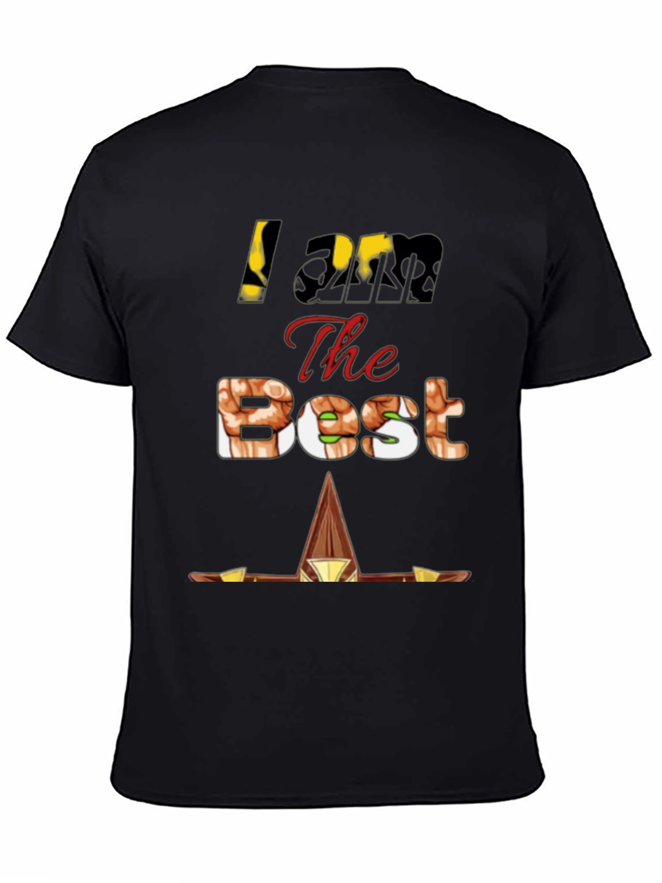 Black I Am The Best Pharaoh Egypt T-Shirt view 4