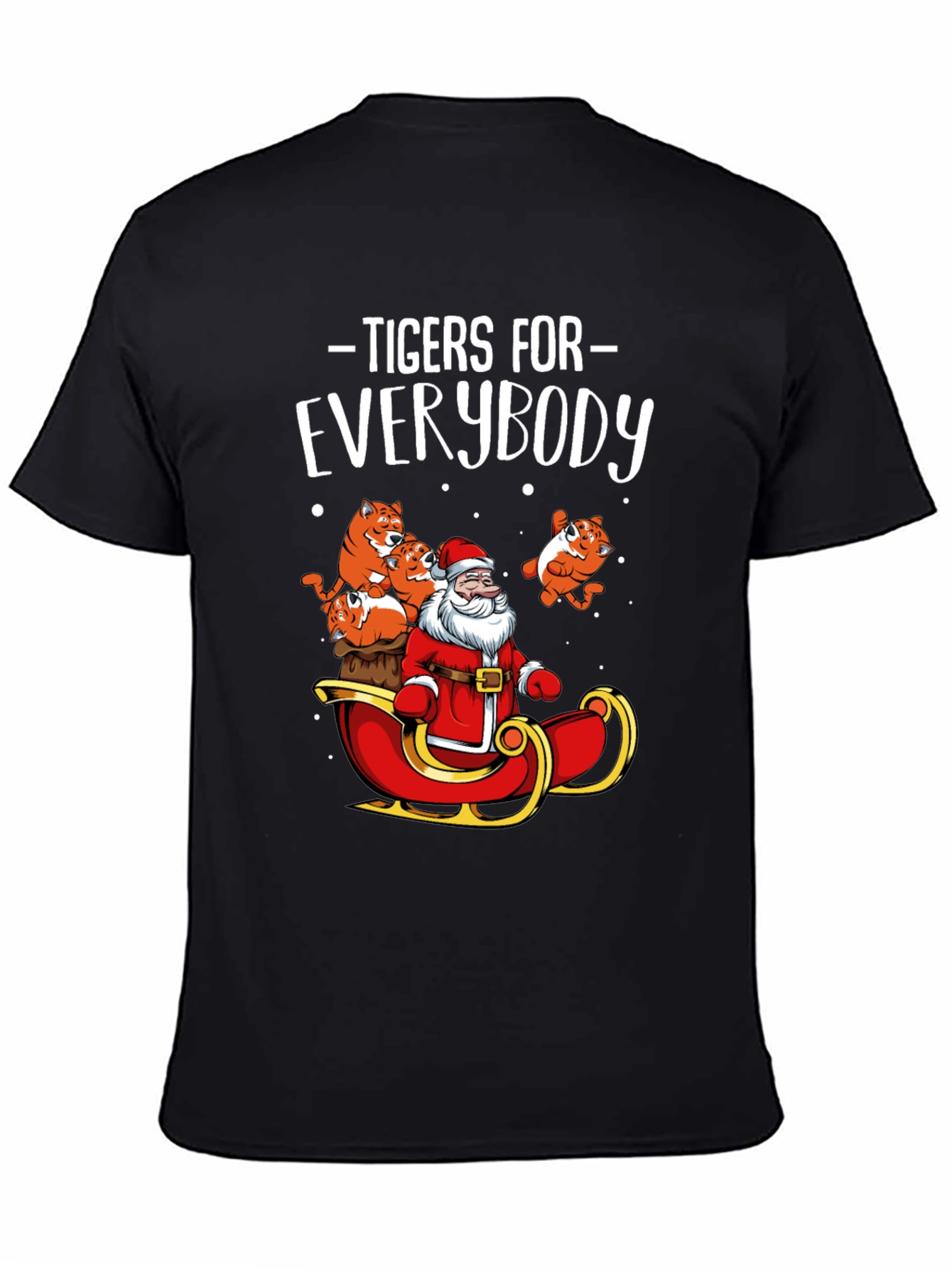 Black Tigers For Everybody Graphic Tee view 4