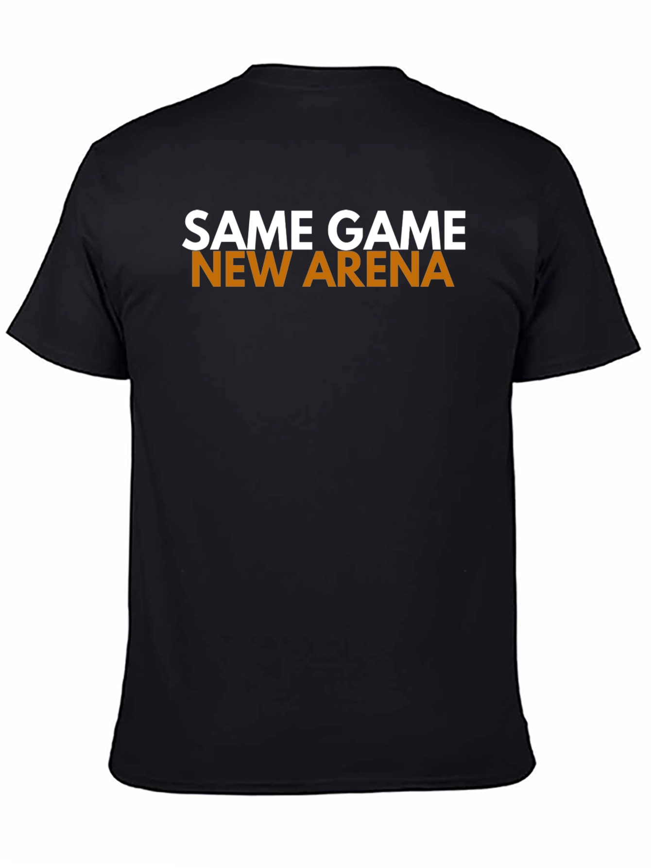 Black Same Game New Arena Black Graphic Tee view 4