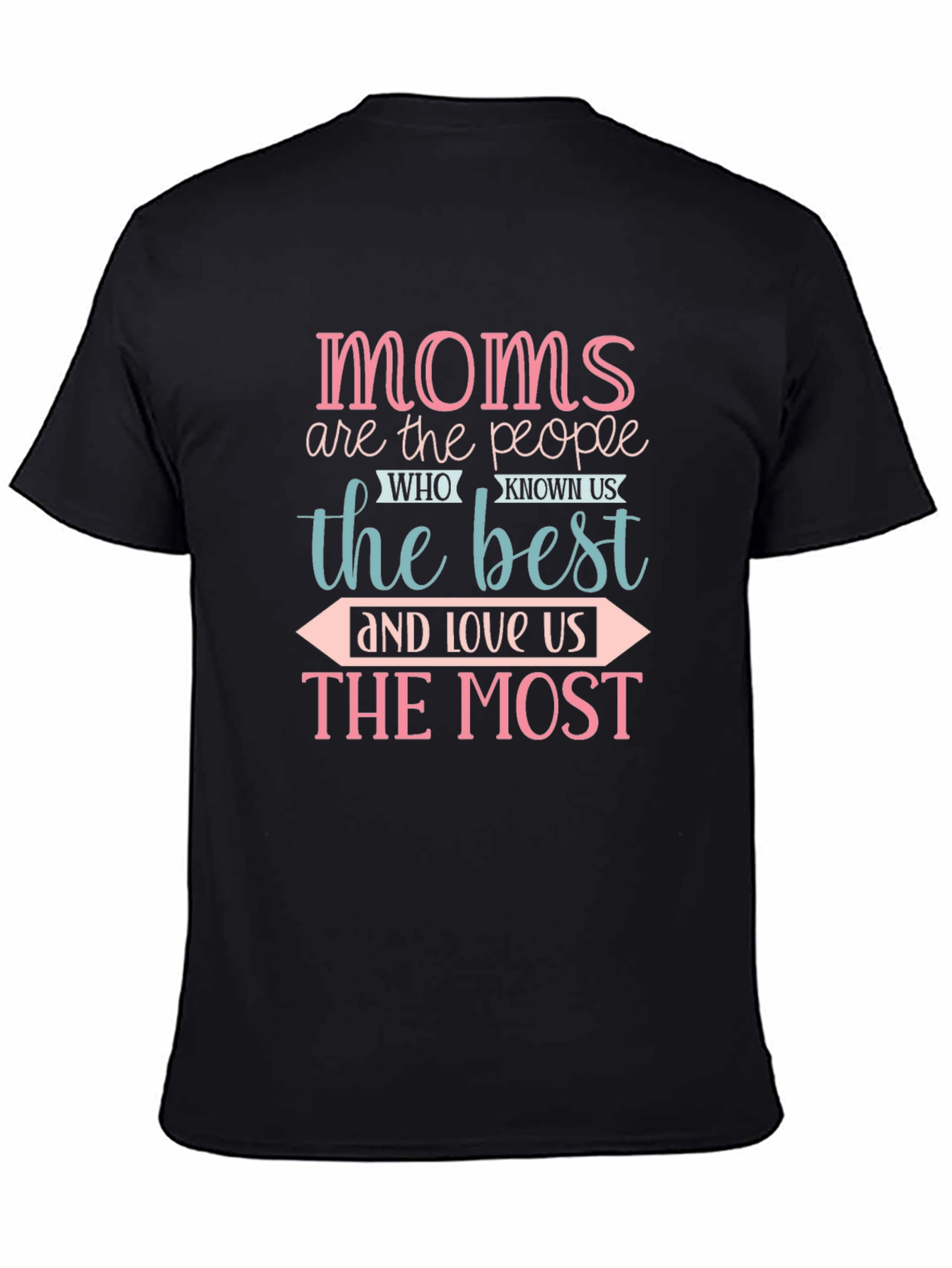 Black Moms Are The Best Graphic T-Shirt view 4