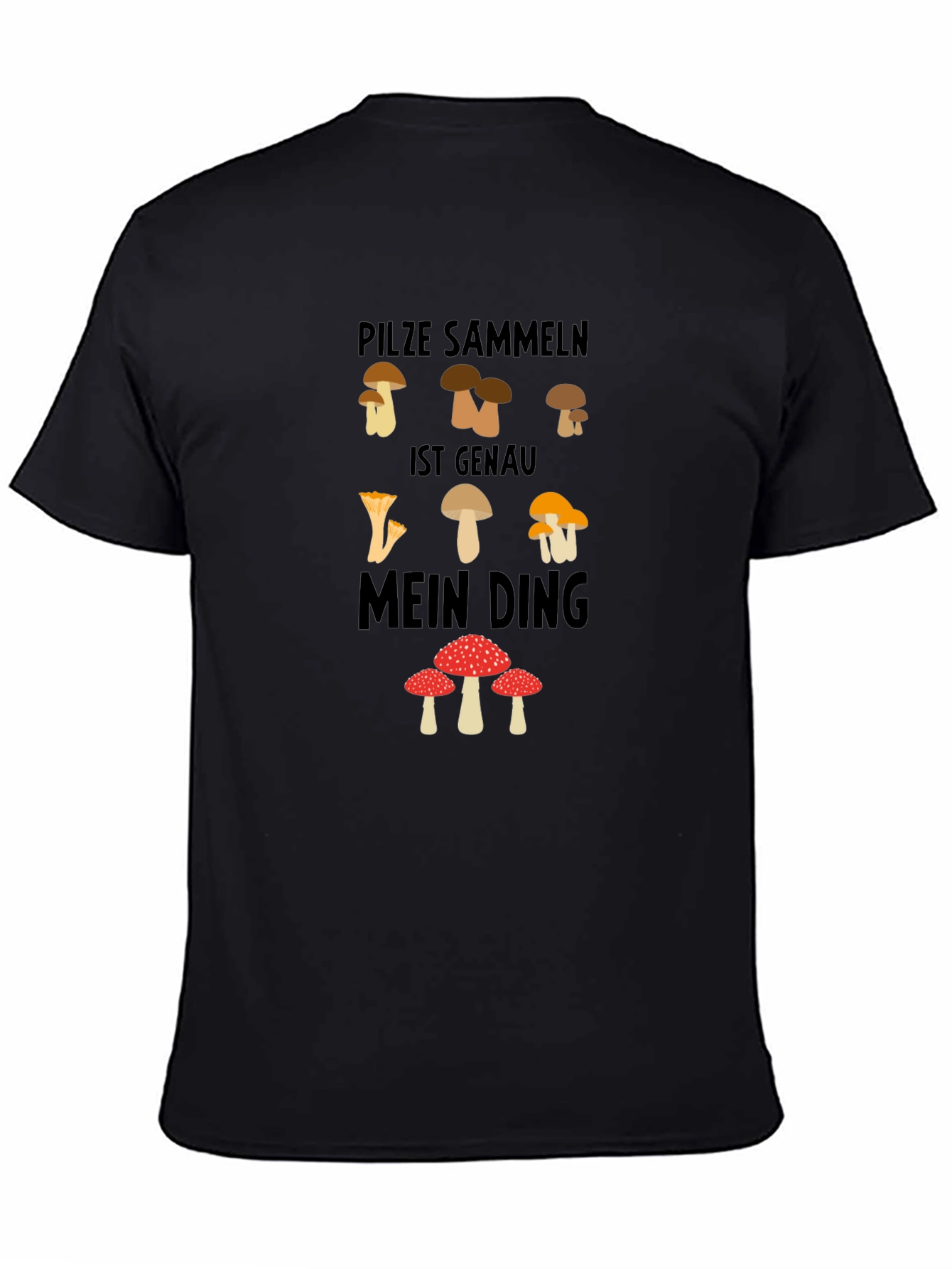 Pilze Sammeln Mushroom Graphic Tee - 4