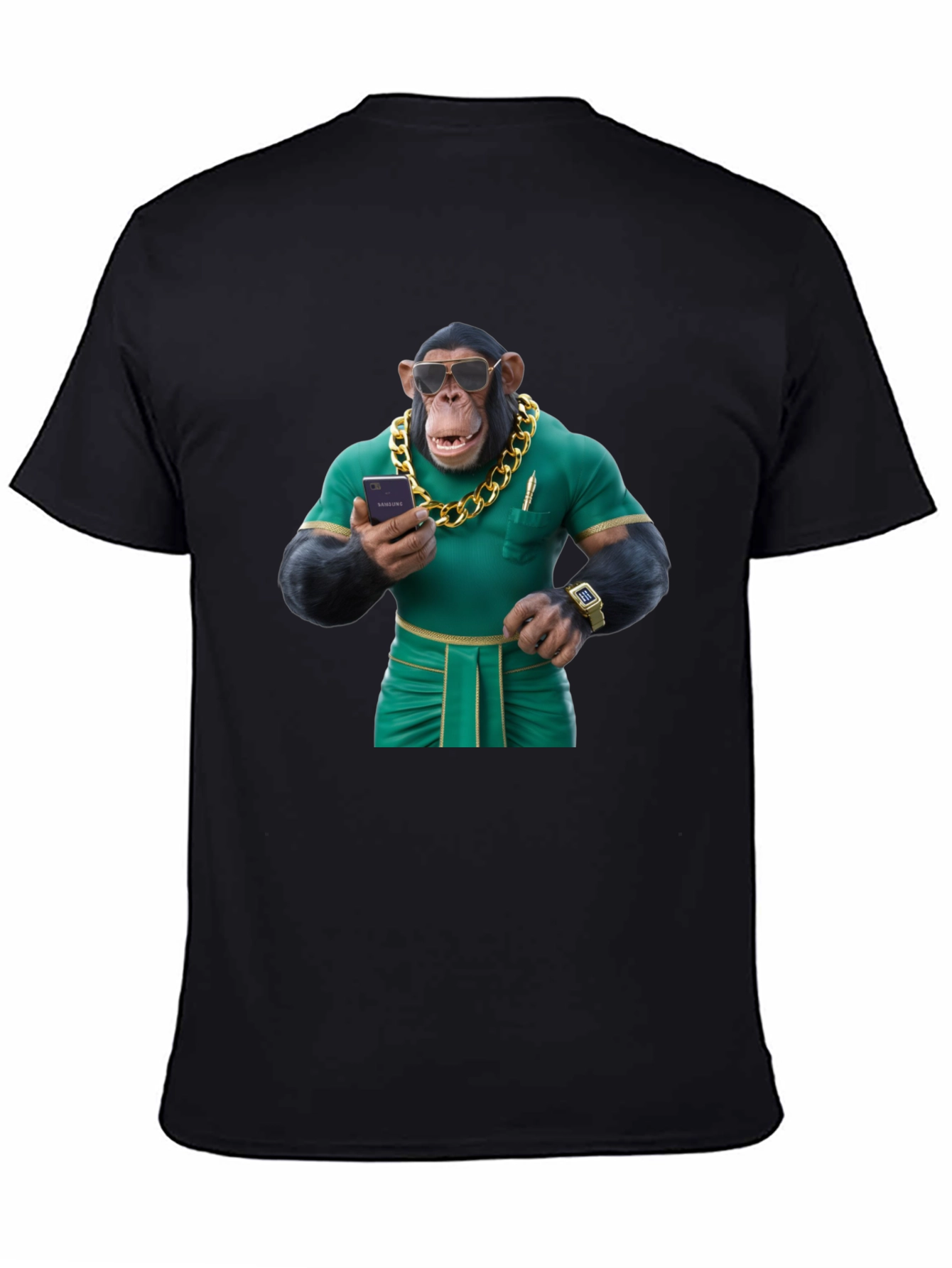 Black Monkey Business T-Shirt view 4