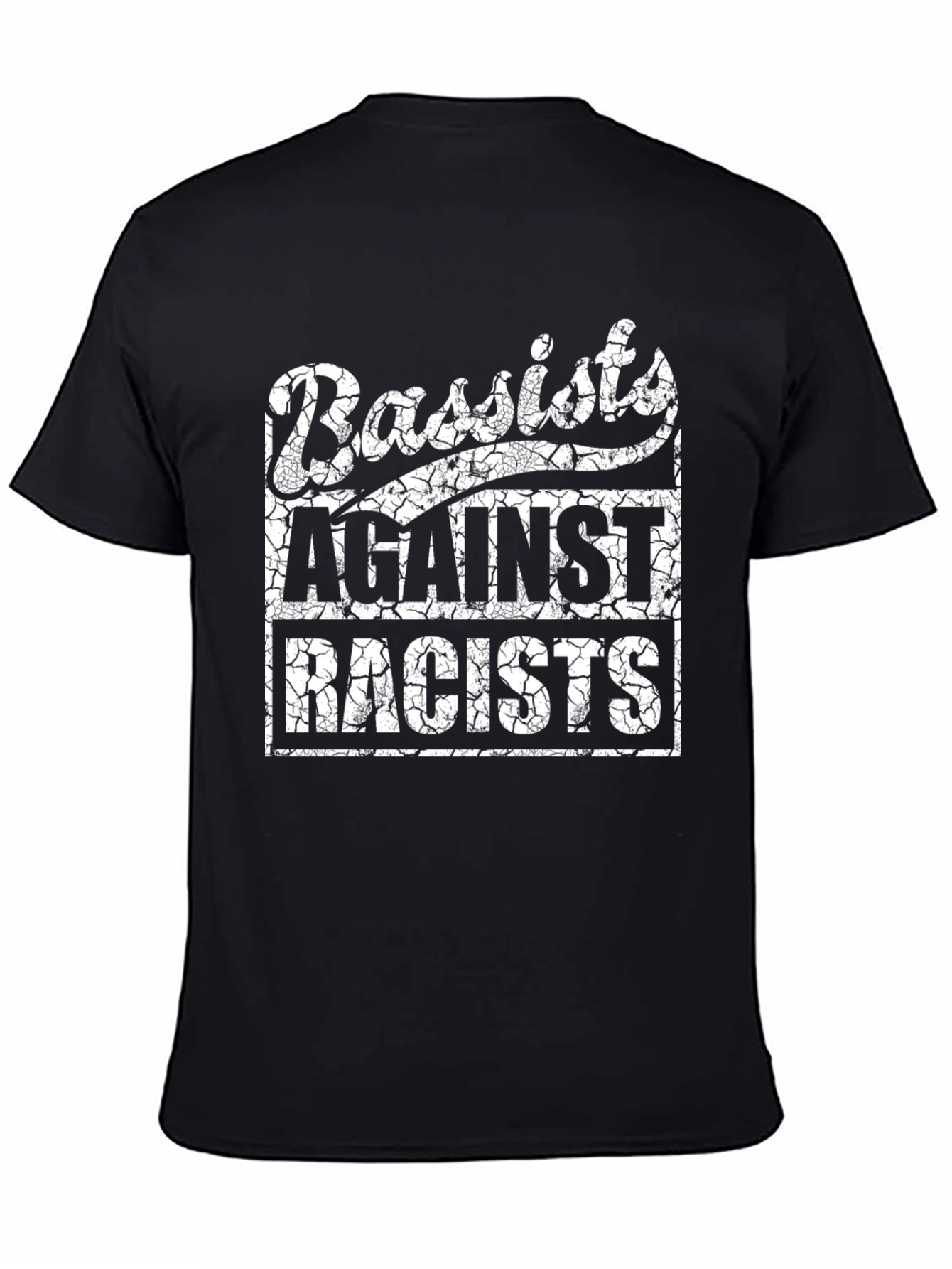 Black Bassists Against Racists Graphic Tee - Unisex view 4