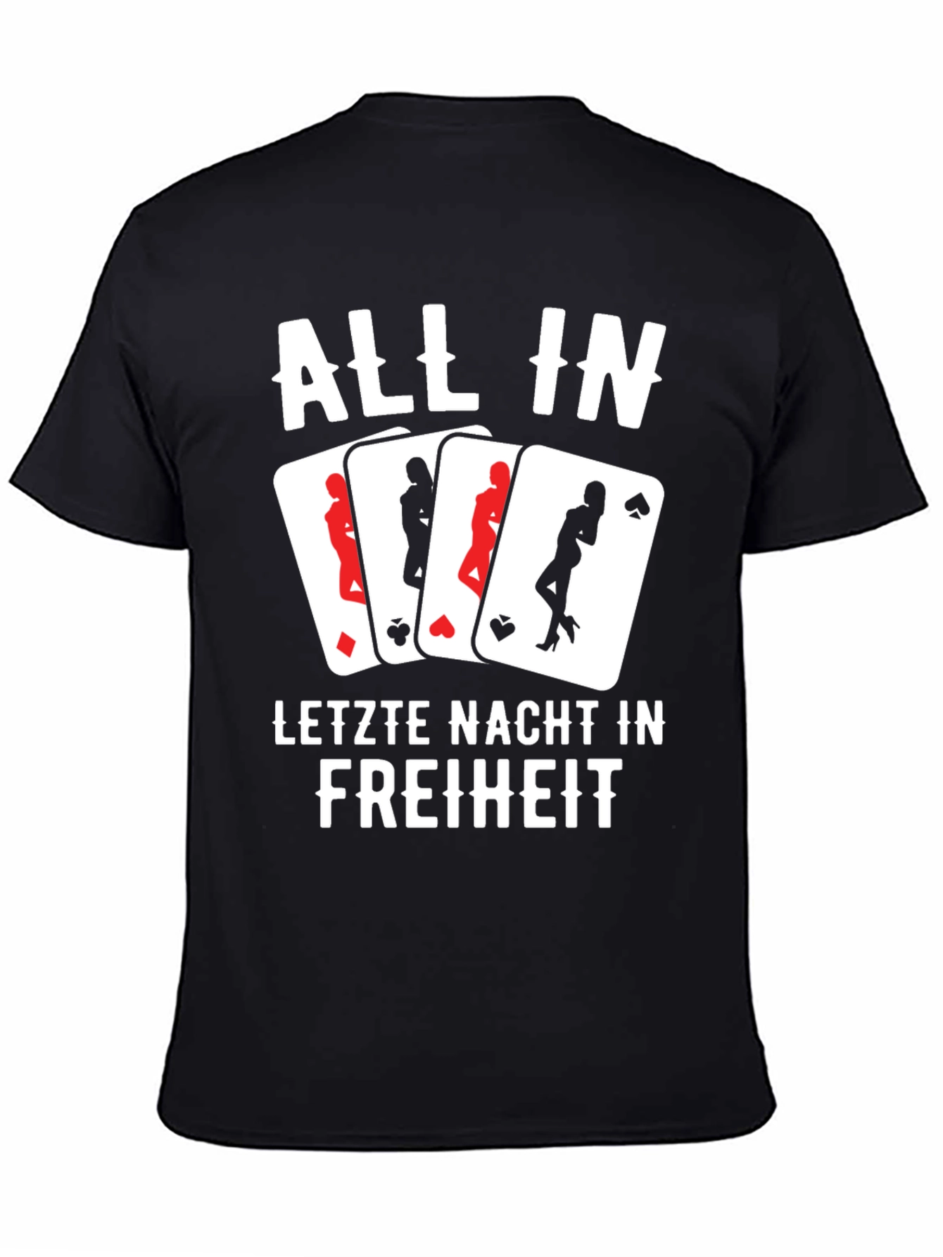 Black All In Last Night in Freedom T-Shirt view 4