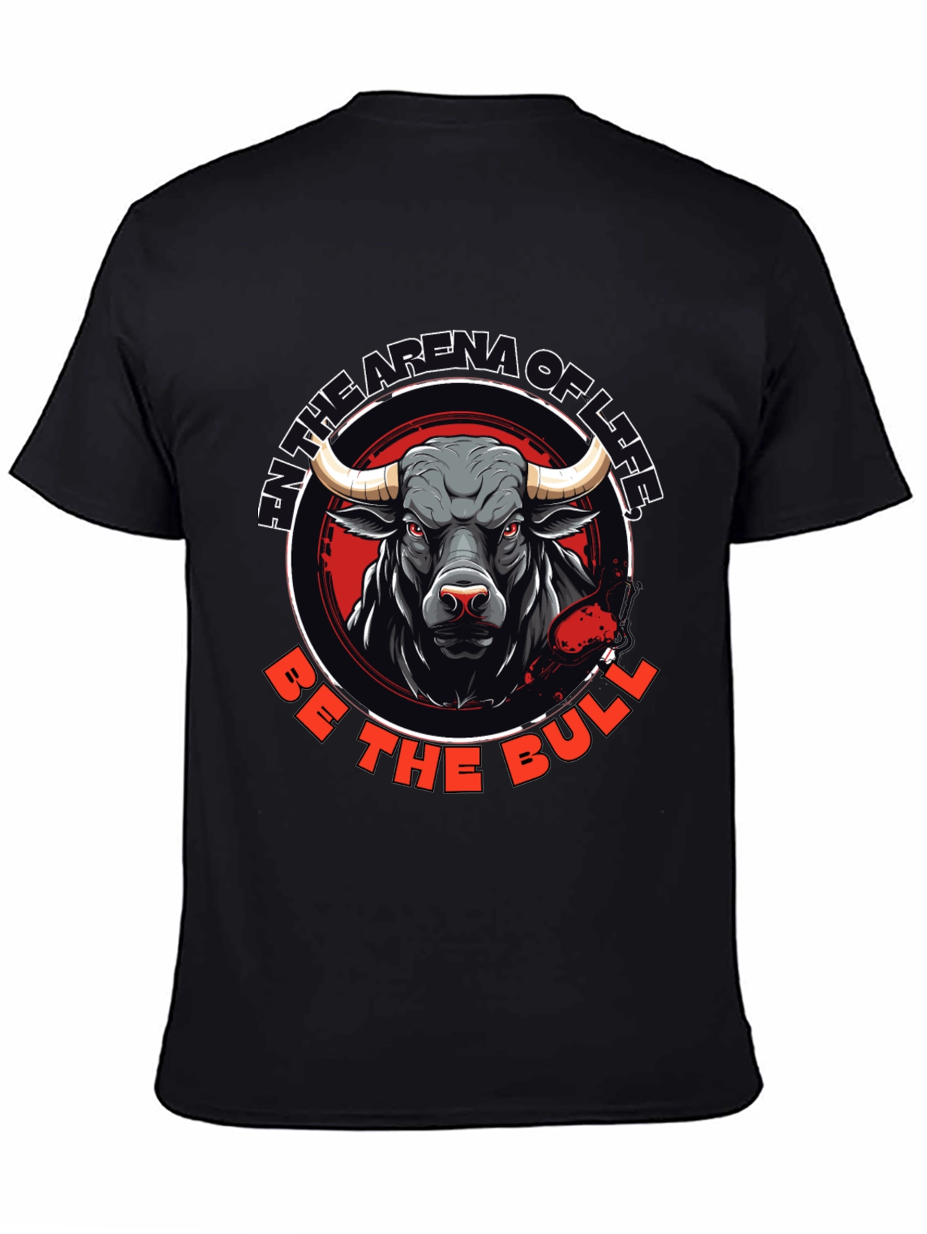 Black Be the Bull T-Shirt view 4