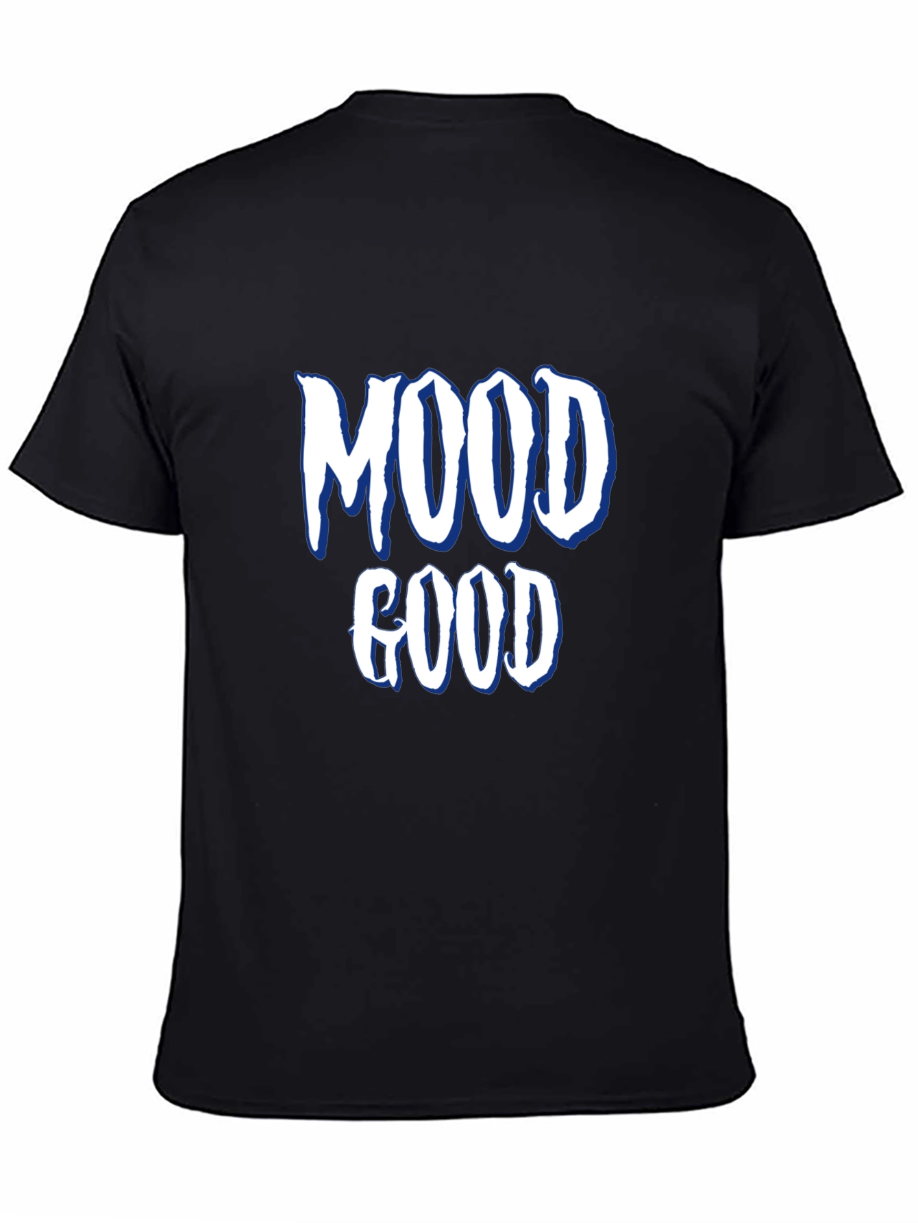 Black Mood Good Graphic Tee - Casual Comfort view 4